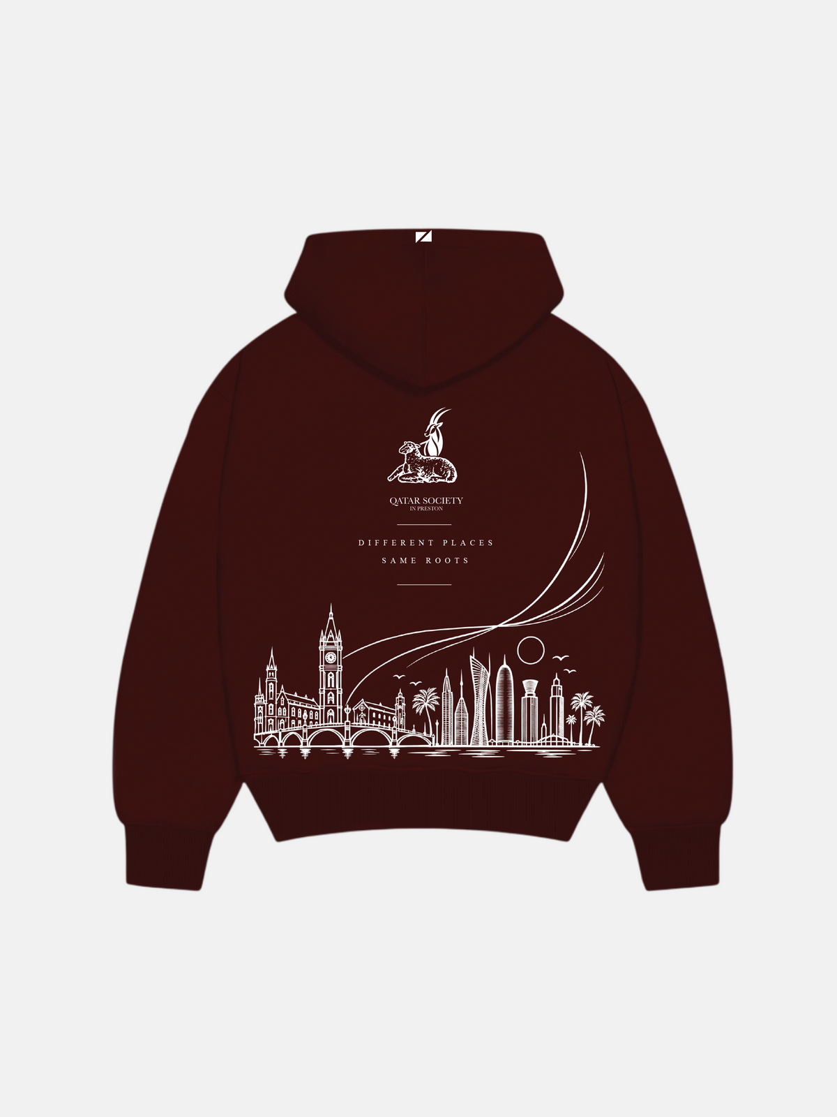 QSS Preston Same Roots Embroidered Hoodie
