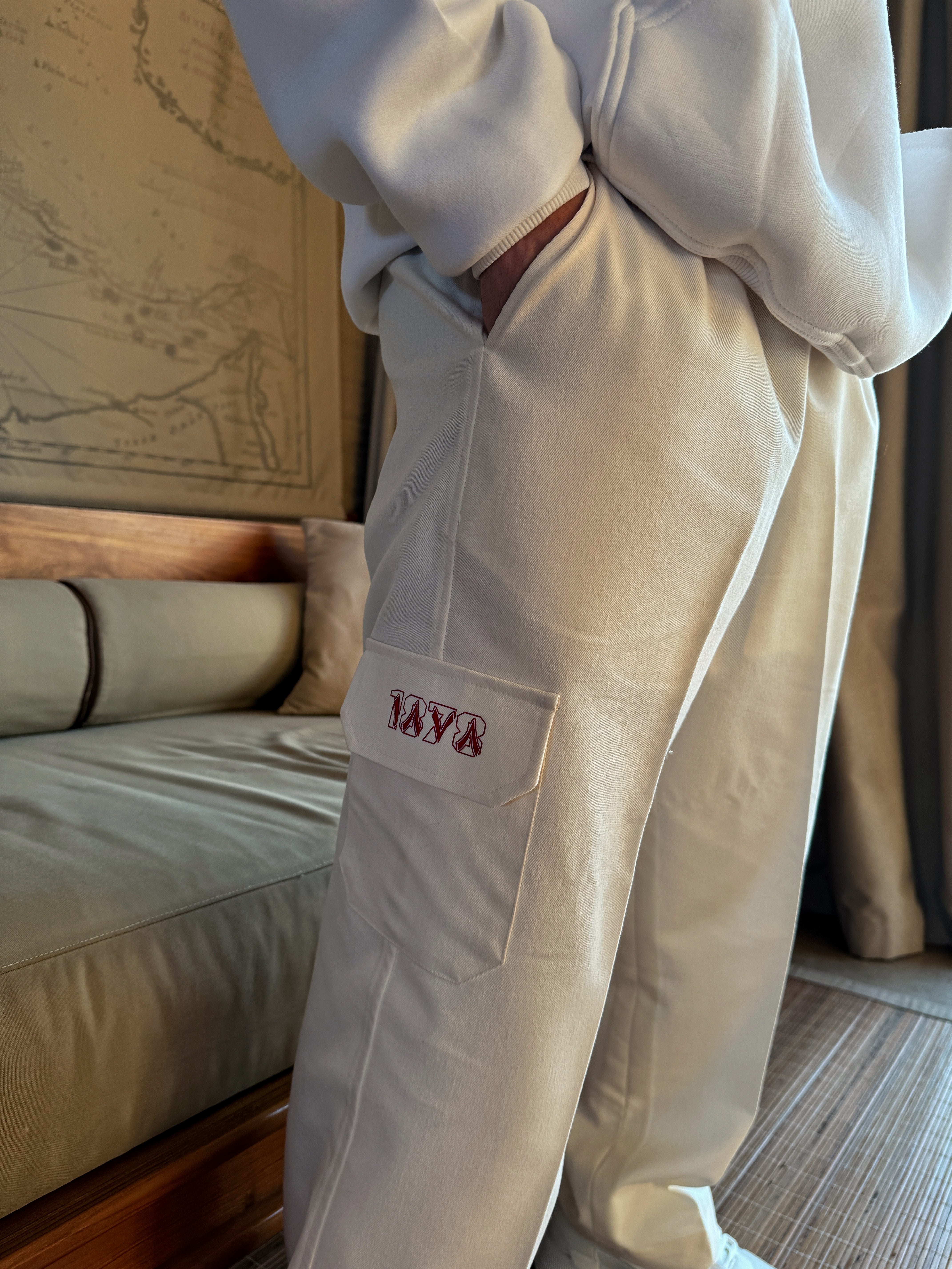 1878 Denim Cargo Pants