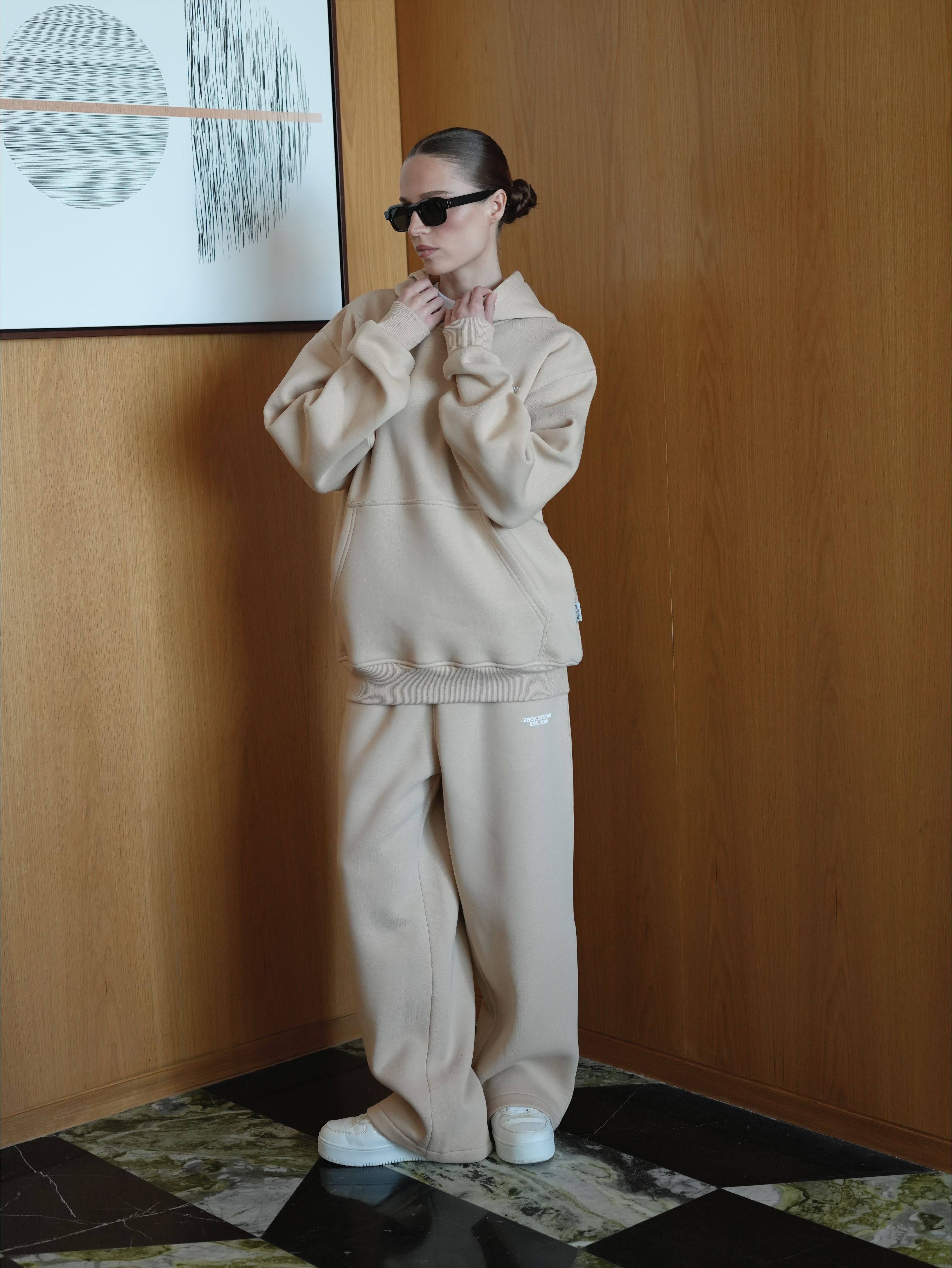 Beige Lounge Trousers