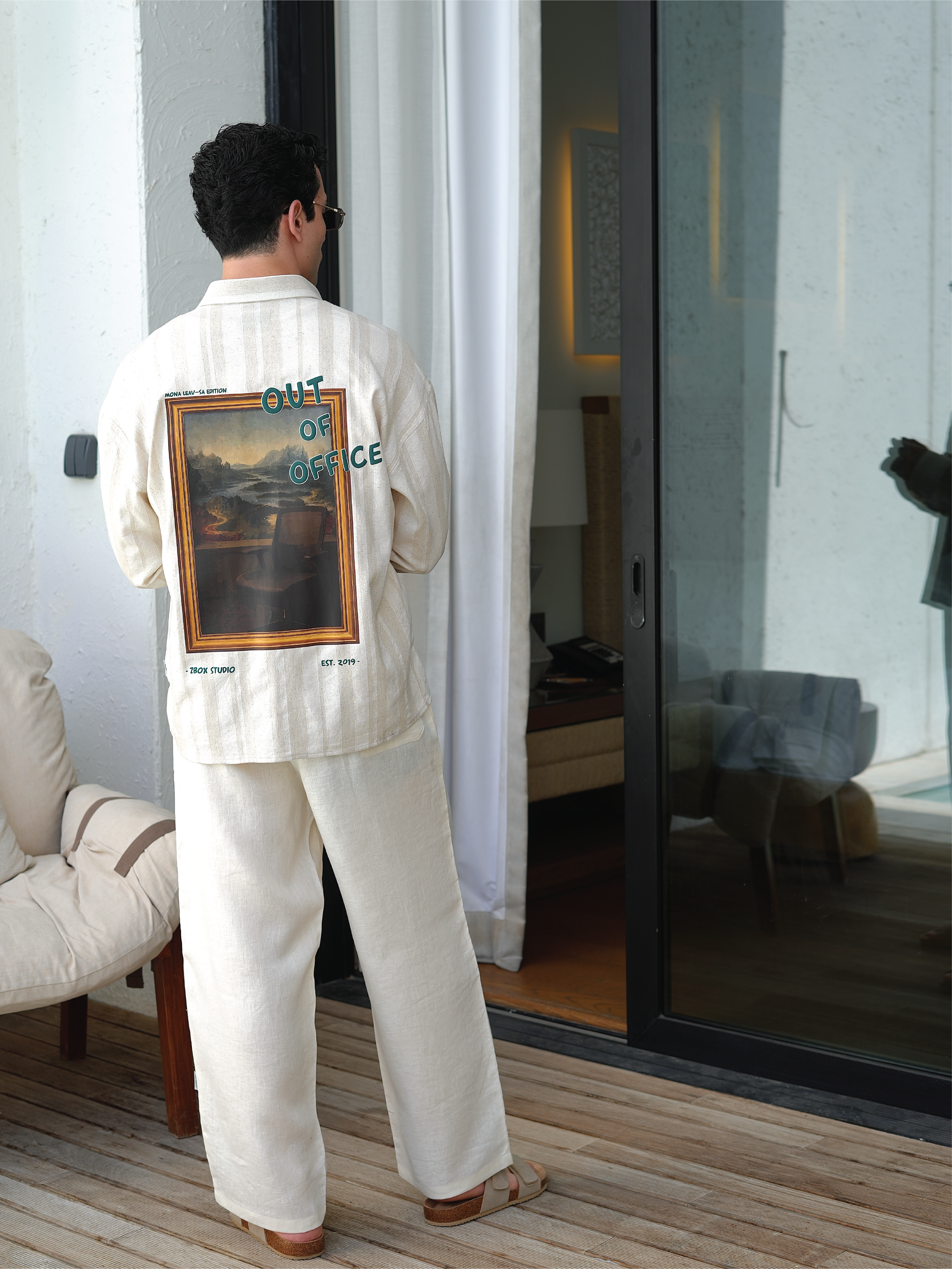 Mona Leav-sa Edition Linen Long Sleeve Shirt
