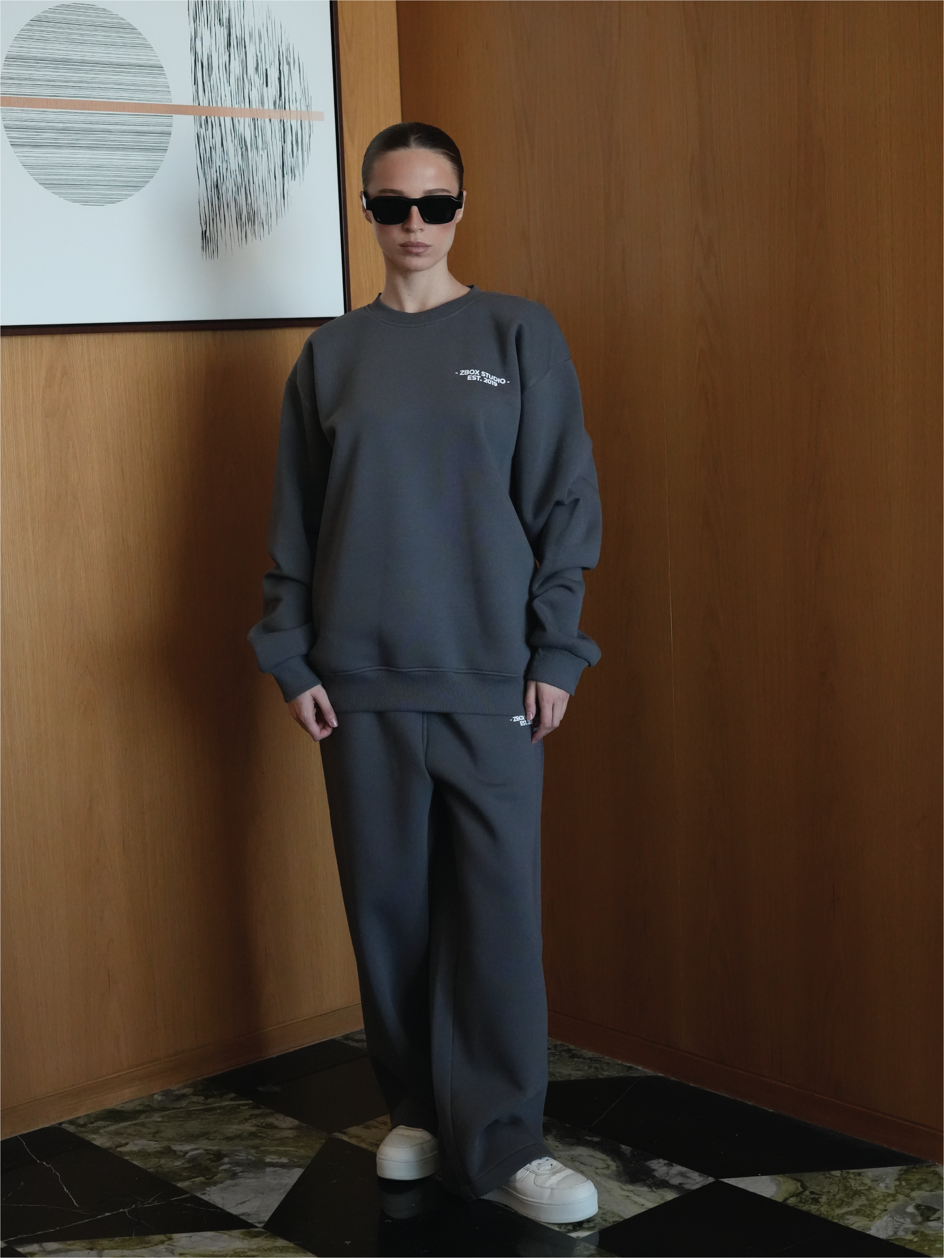 Dark Grey Daily Sweatshirt