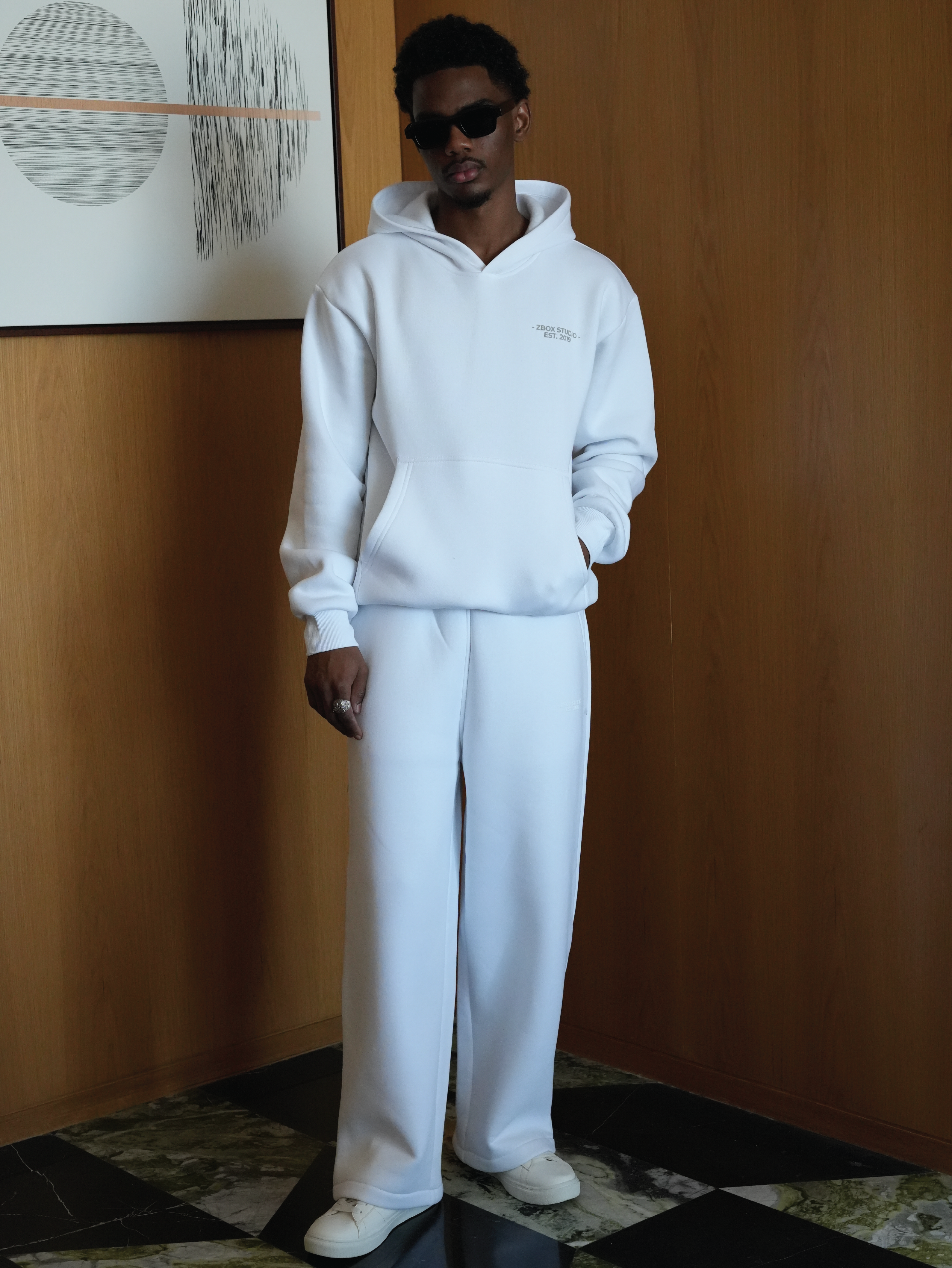 White Everyday Hoodie