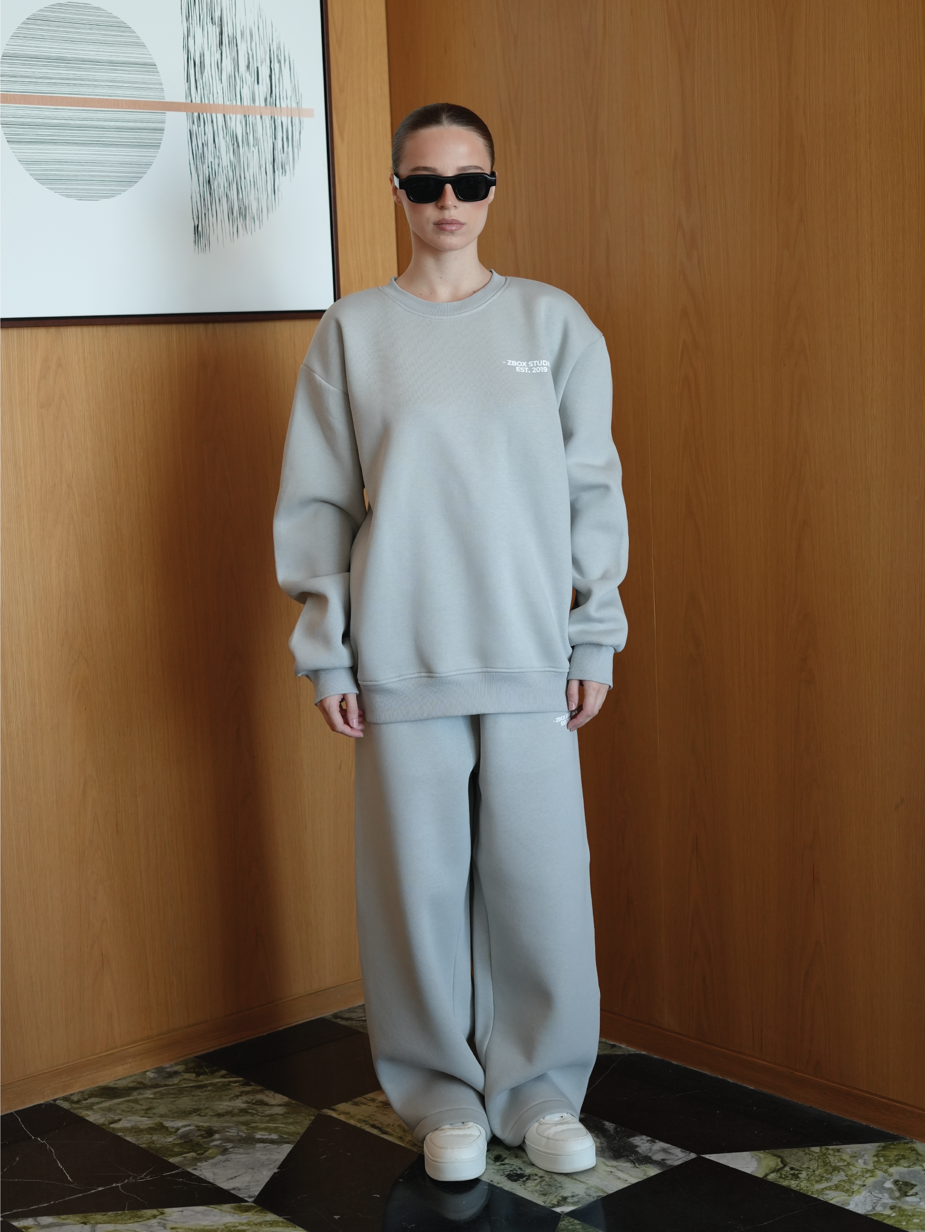 Light Grey Daily Sweatshirt