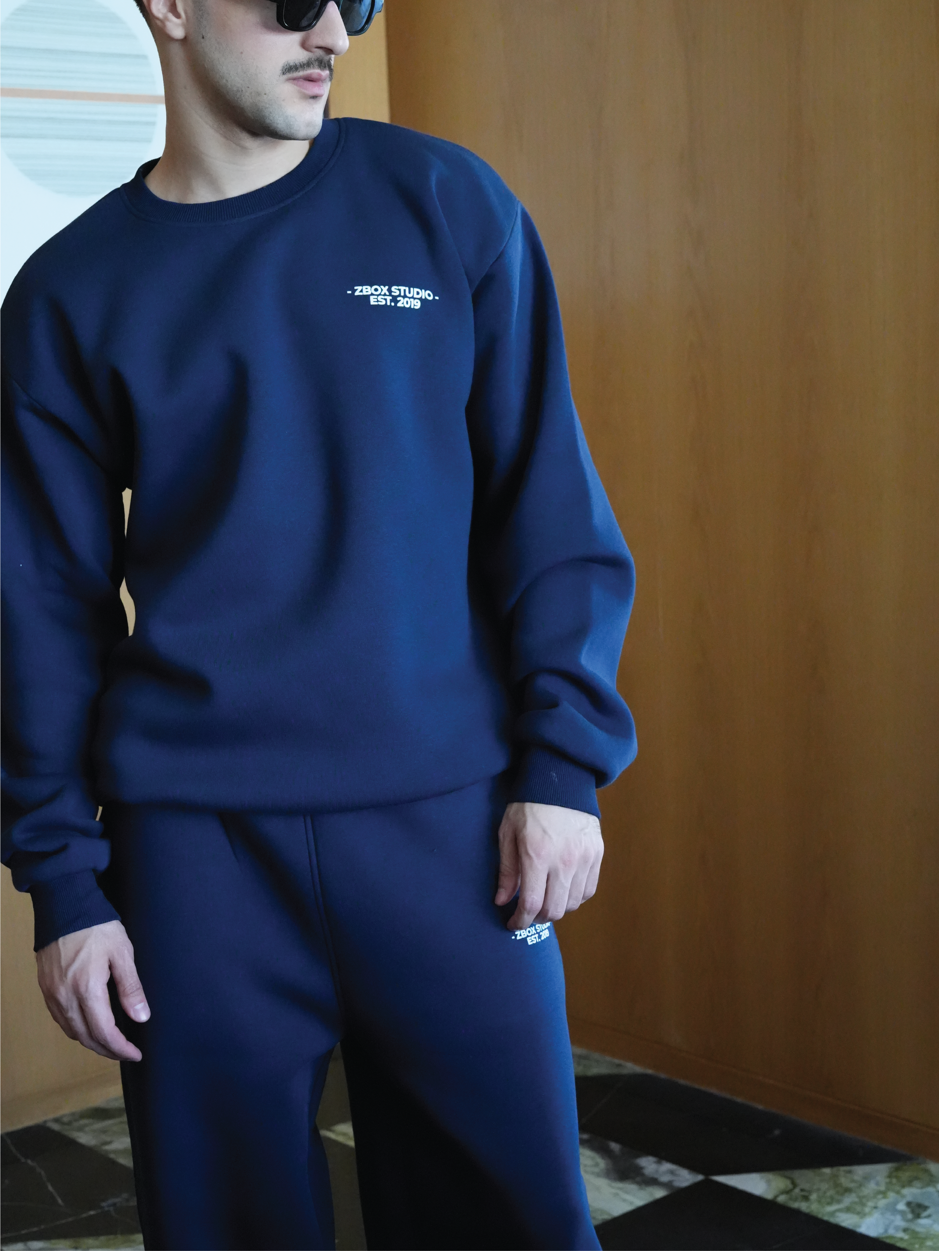 Navy Blue Daily Sweatshirt