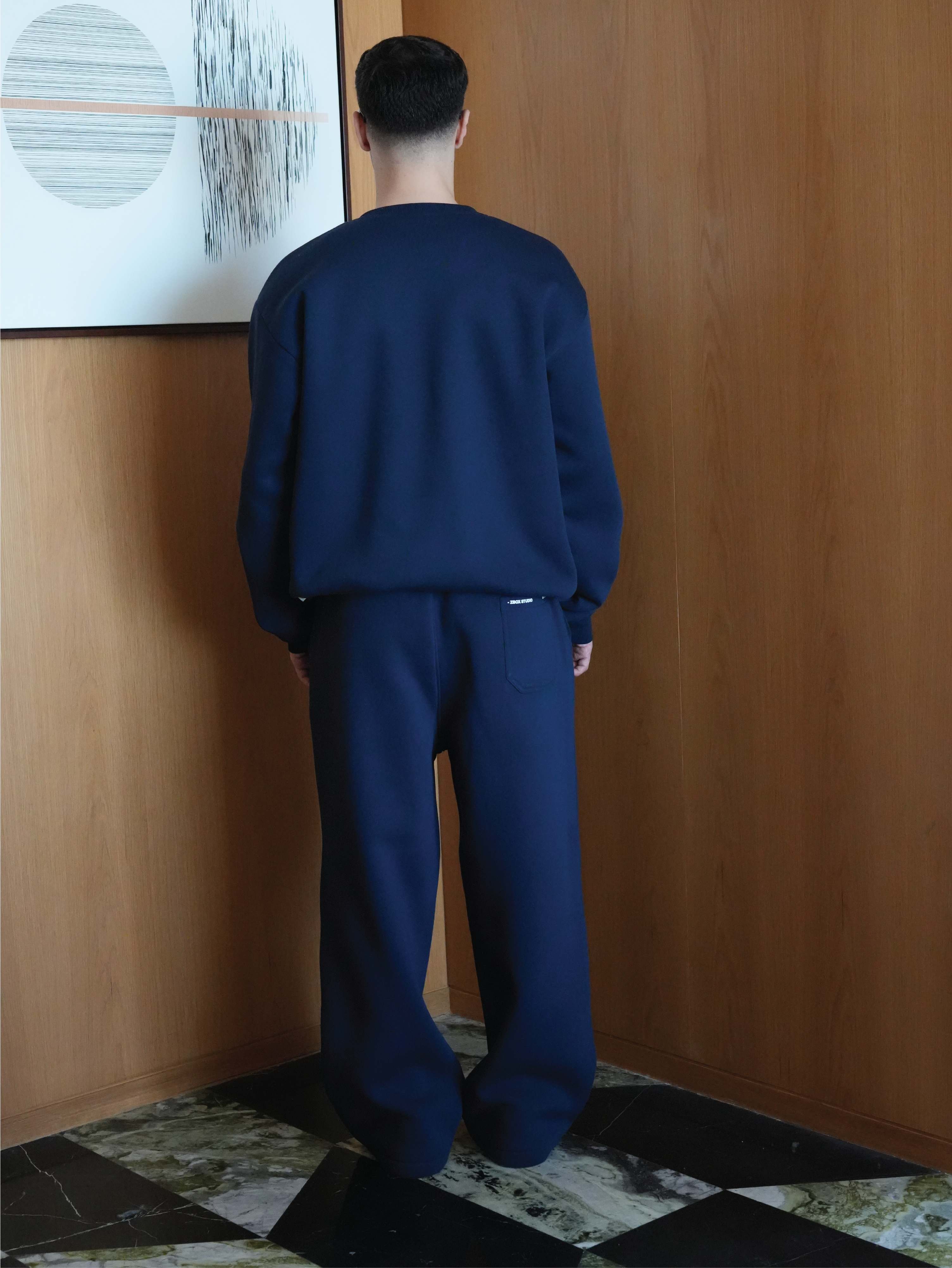 Navy Blue Daily Sweatshirt