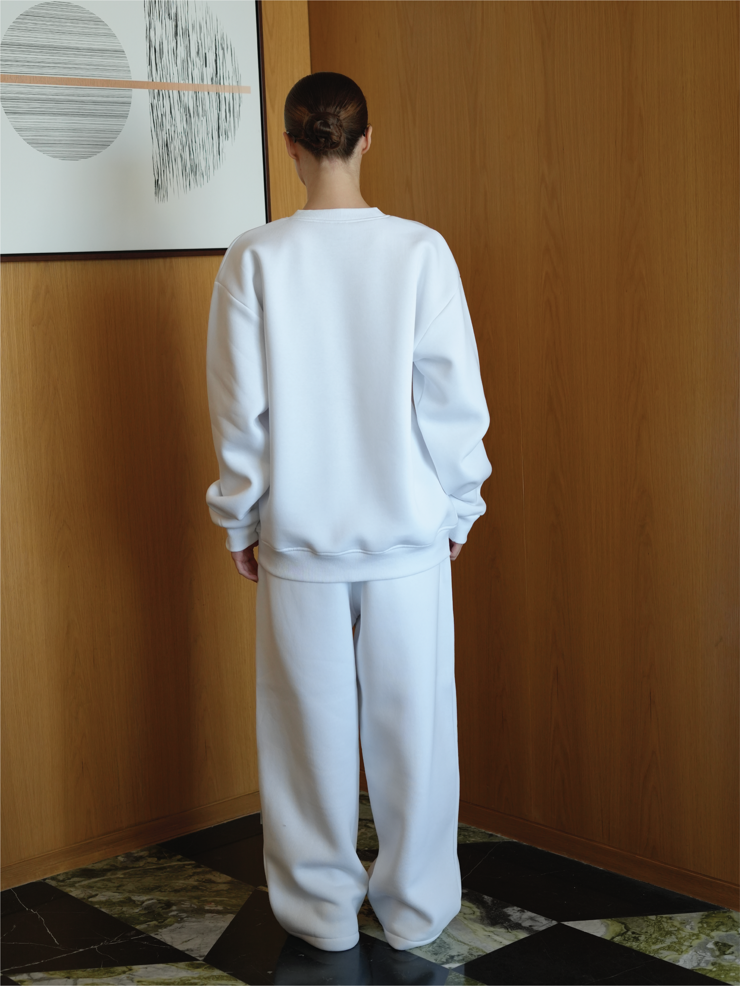 White Daily Sweatshirt