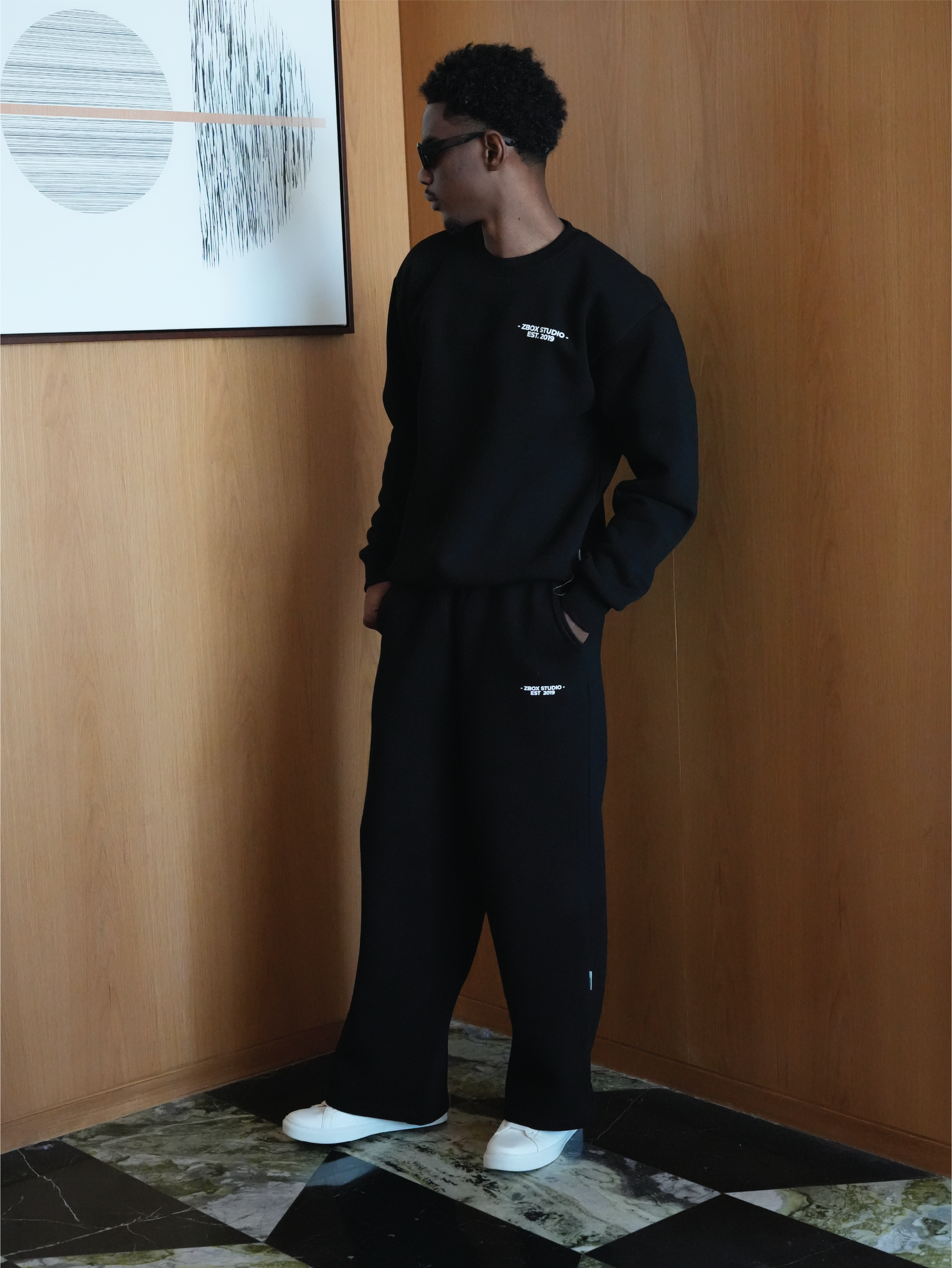 Black Lounge Trousers