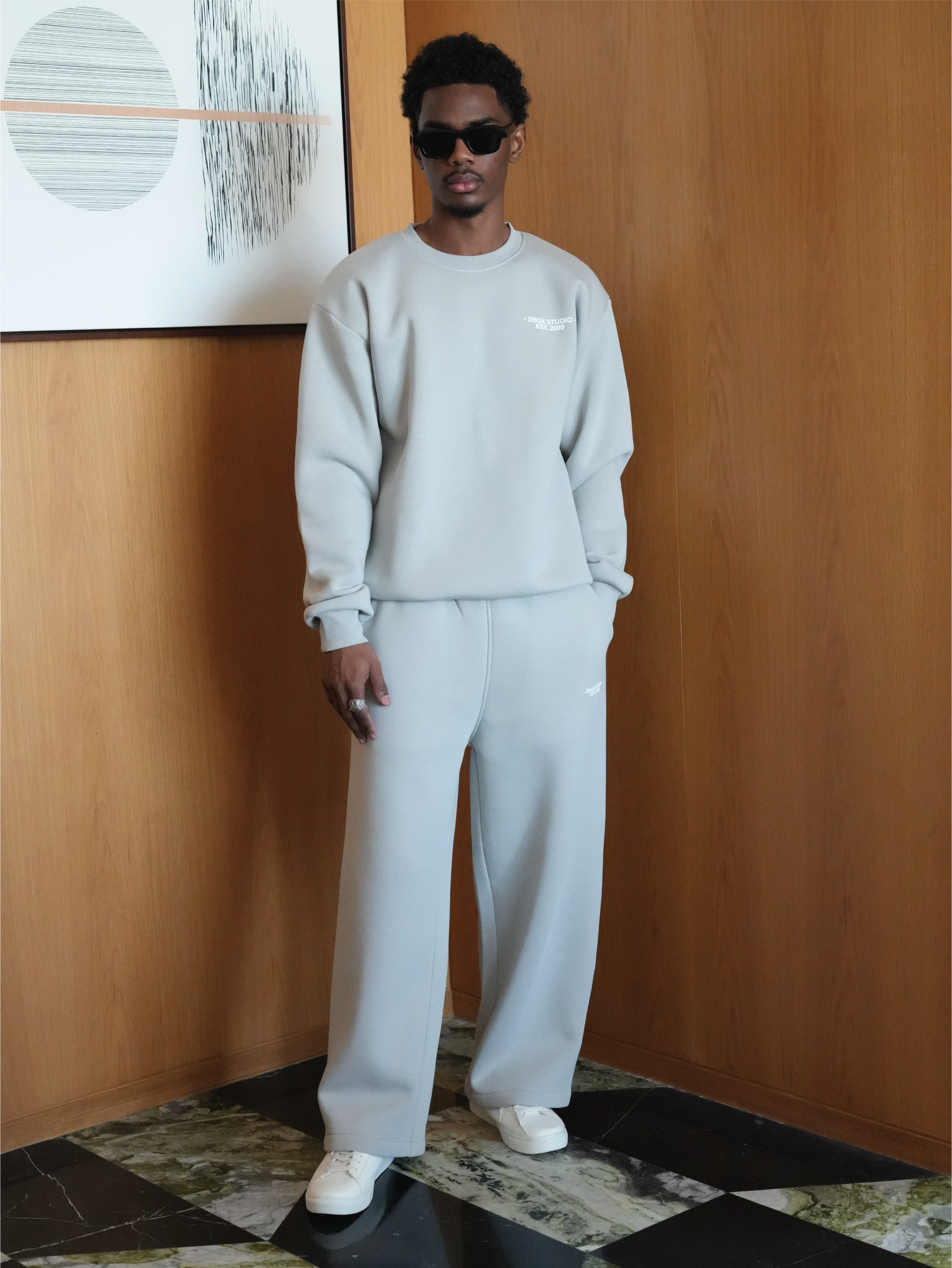 Light Grey Lounge Trousers
