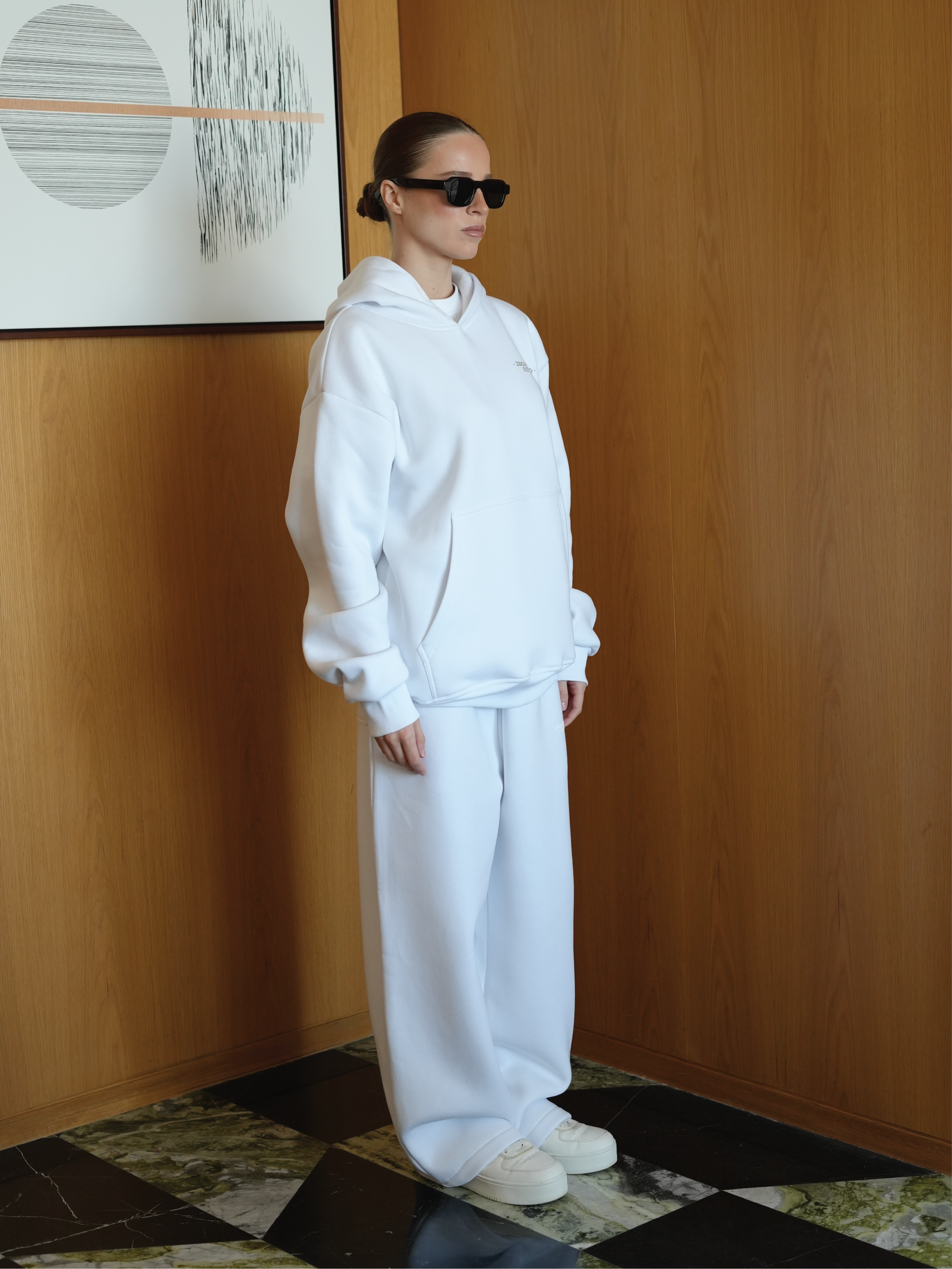 White Everyday Hoodie