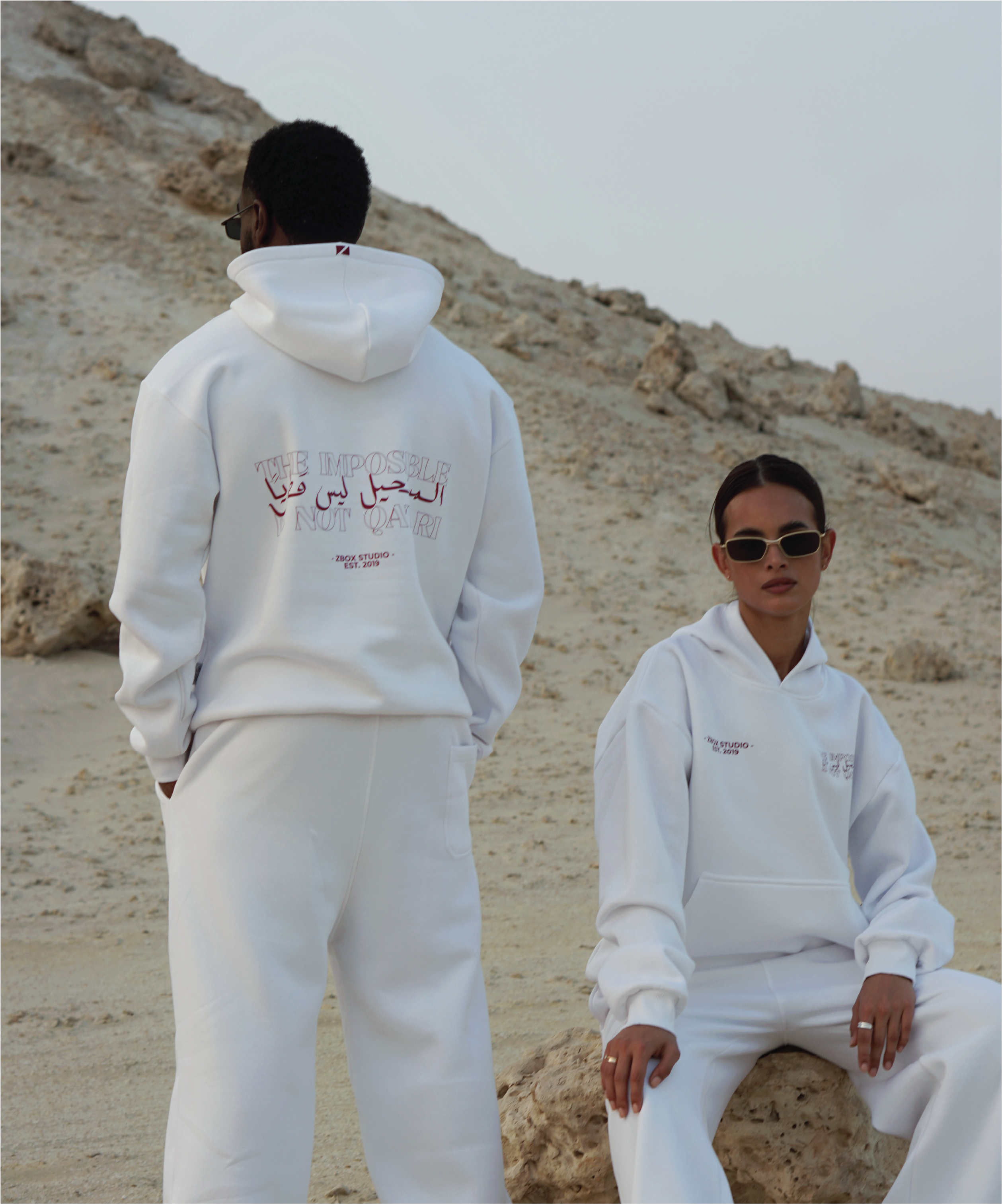 White Everyday Trousers