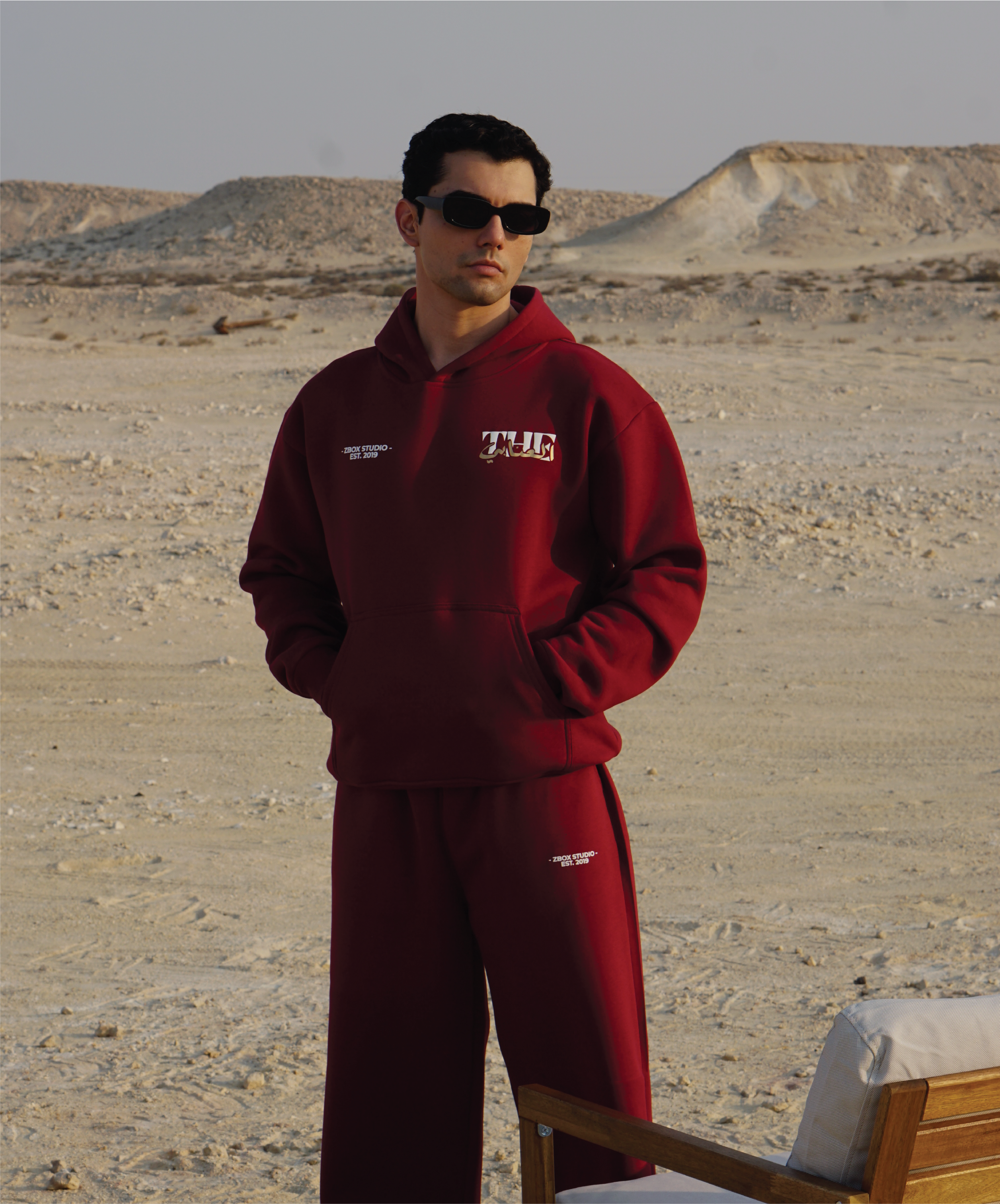 The العنابي Hoodie