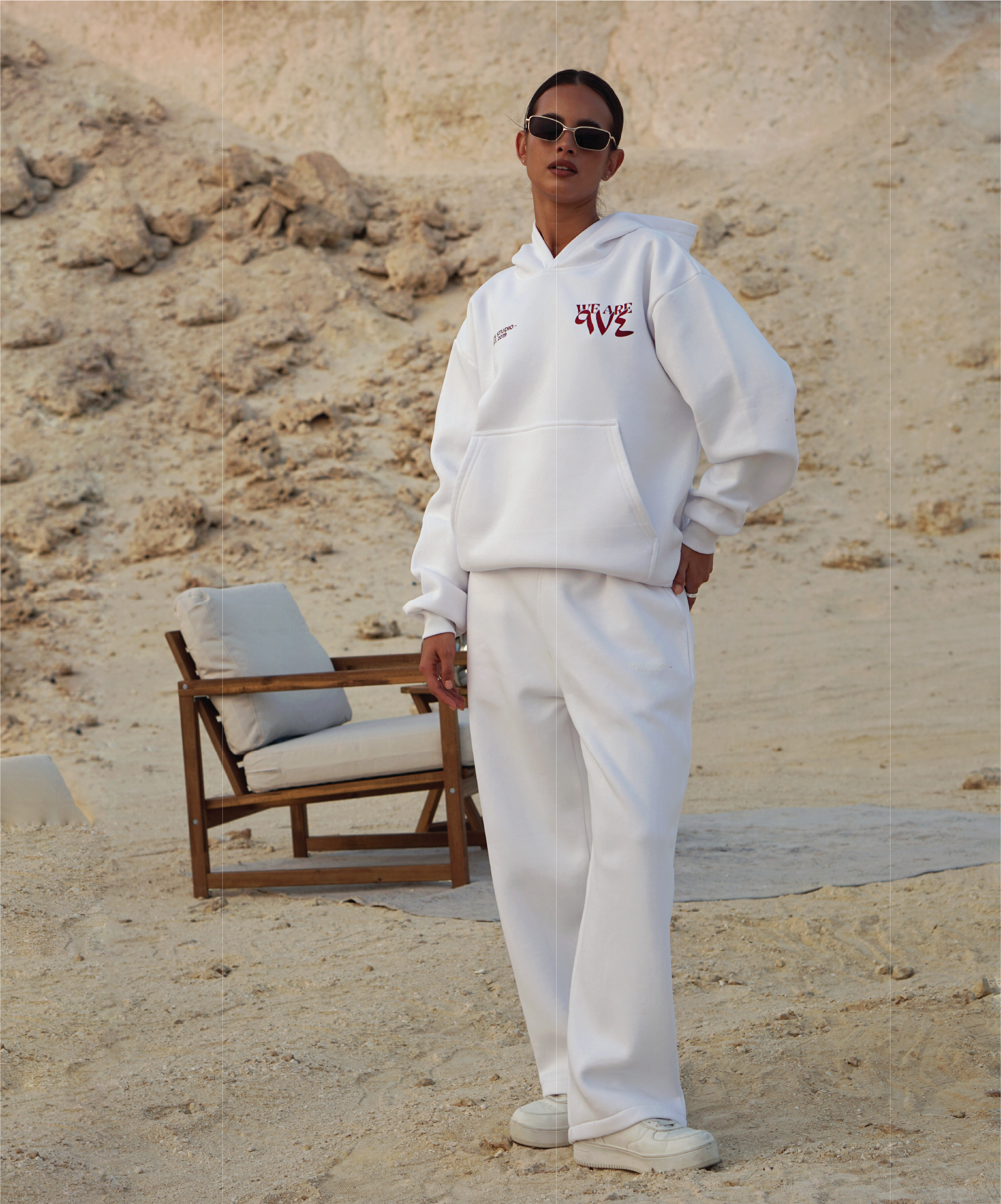 White Everyday Trousers