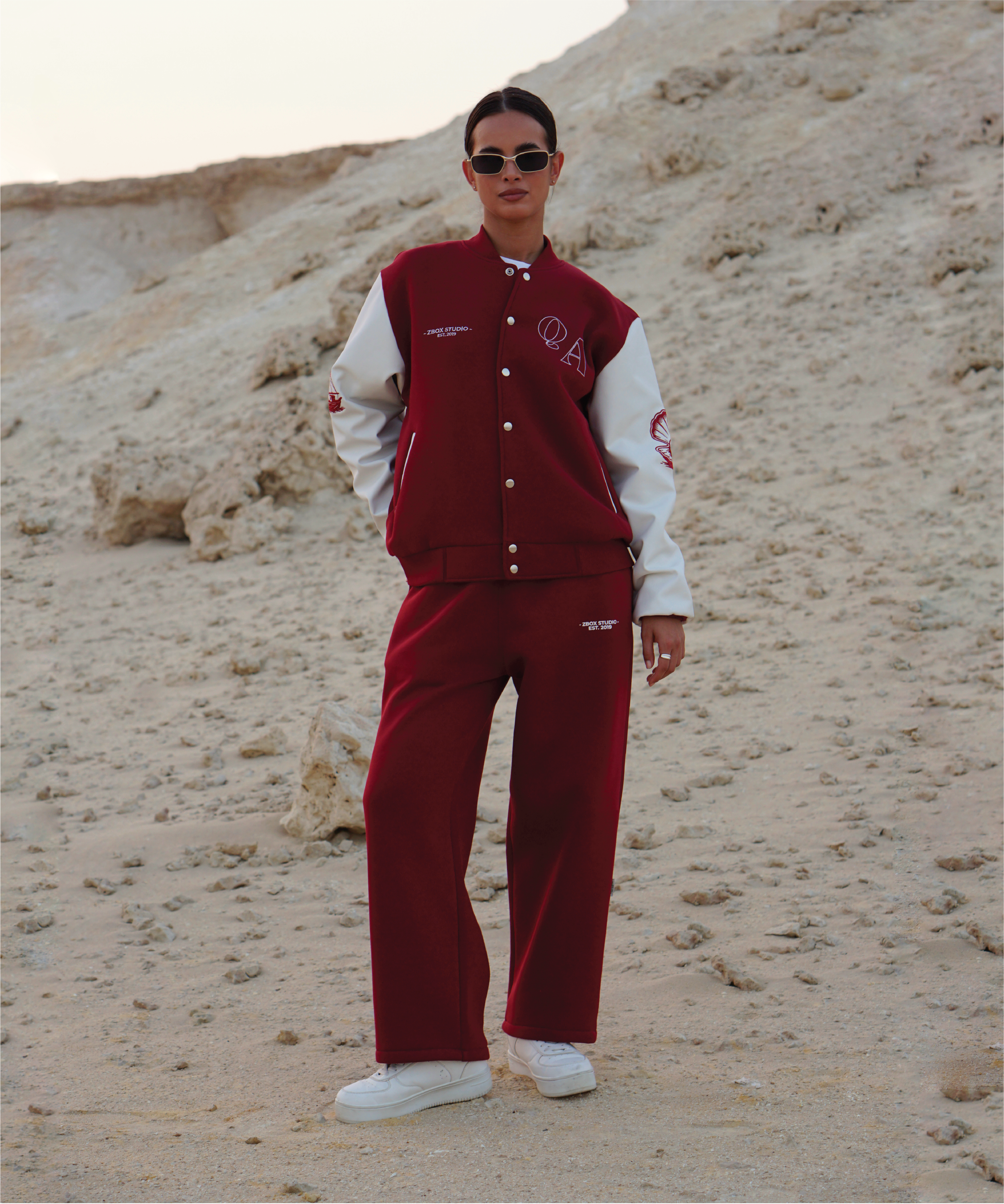 The Qatari 18 Varsity Jacket