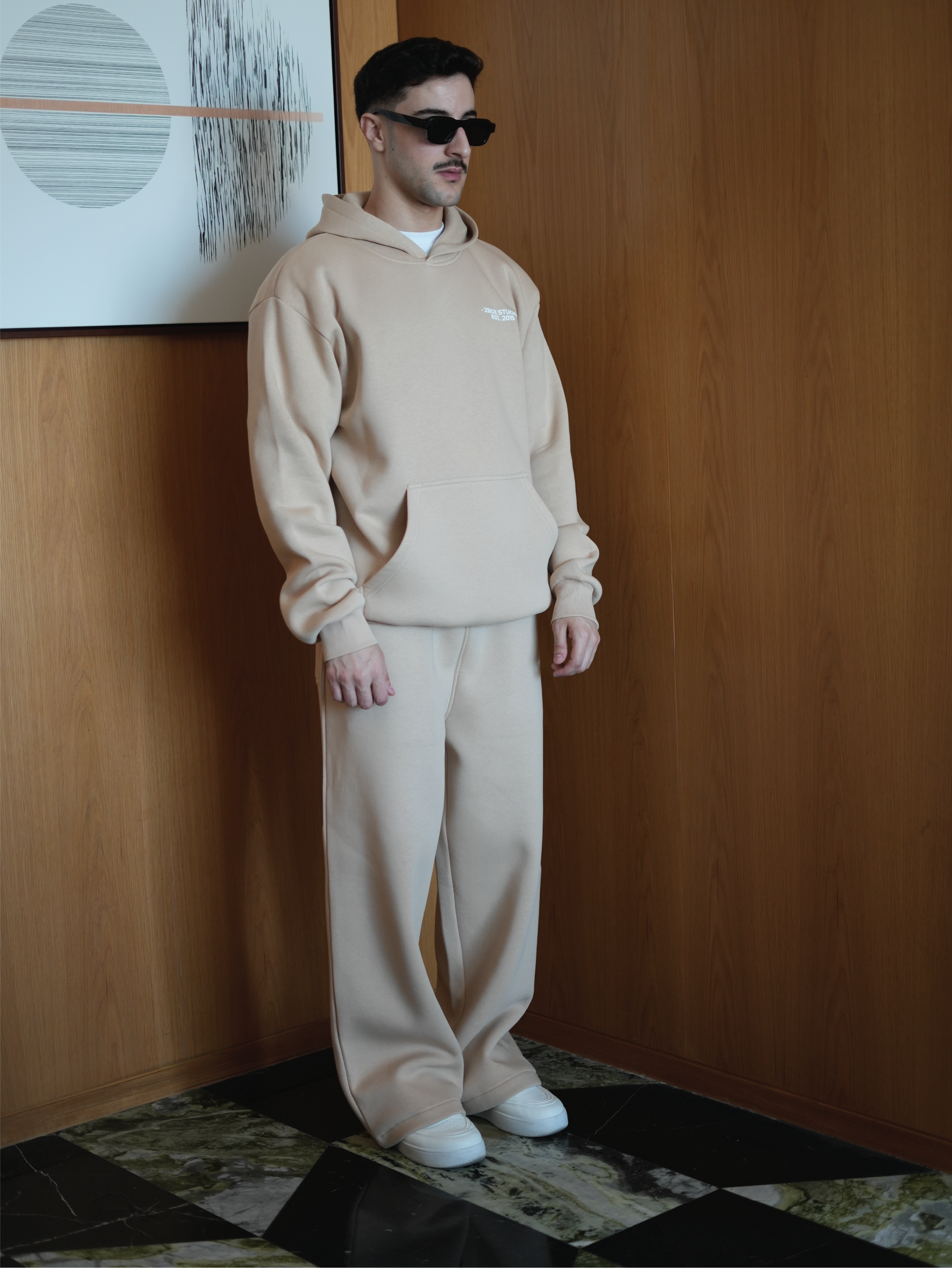 Beige Everyday Hoodie