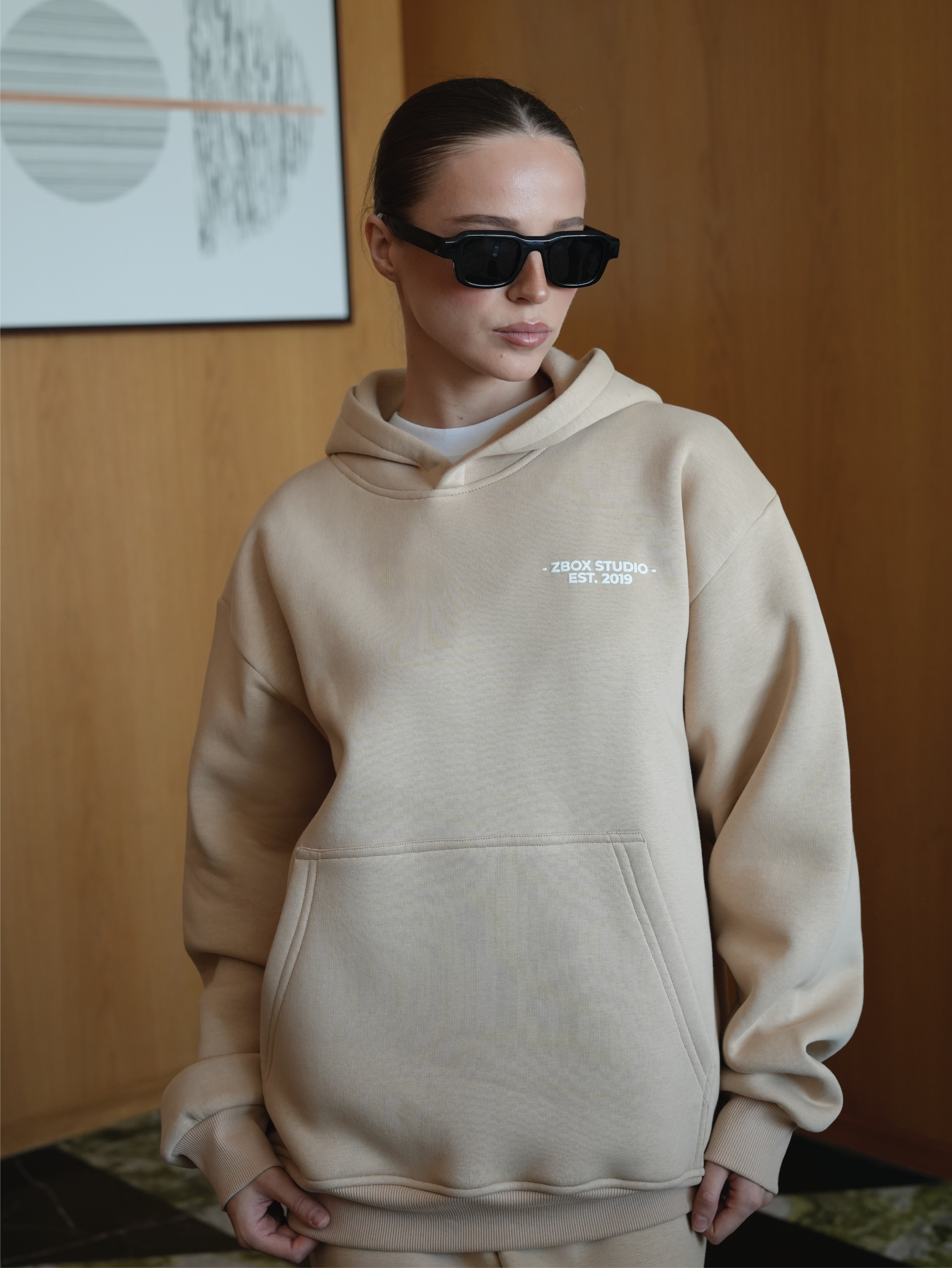 Beige Everyday Hoodie