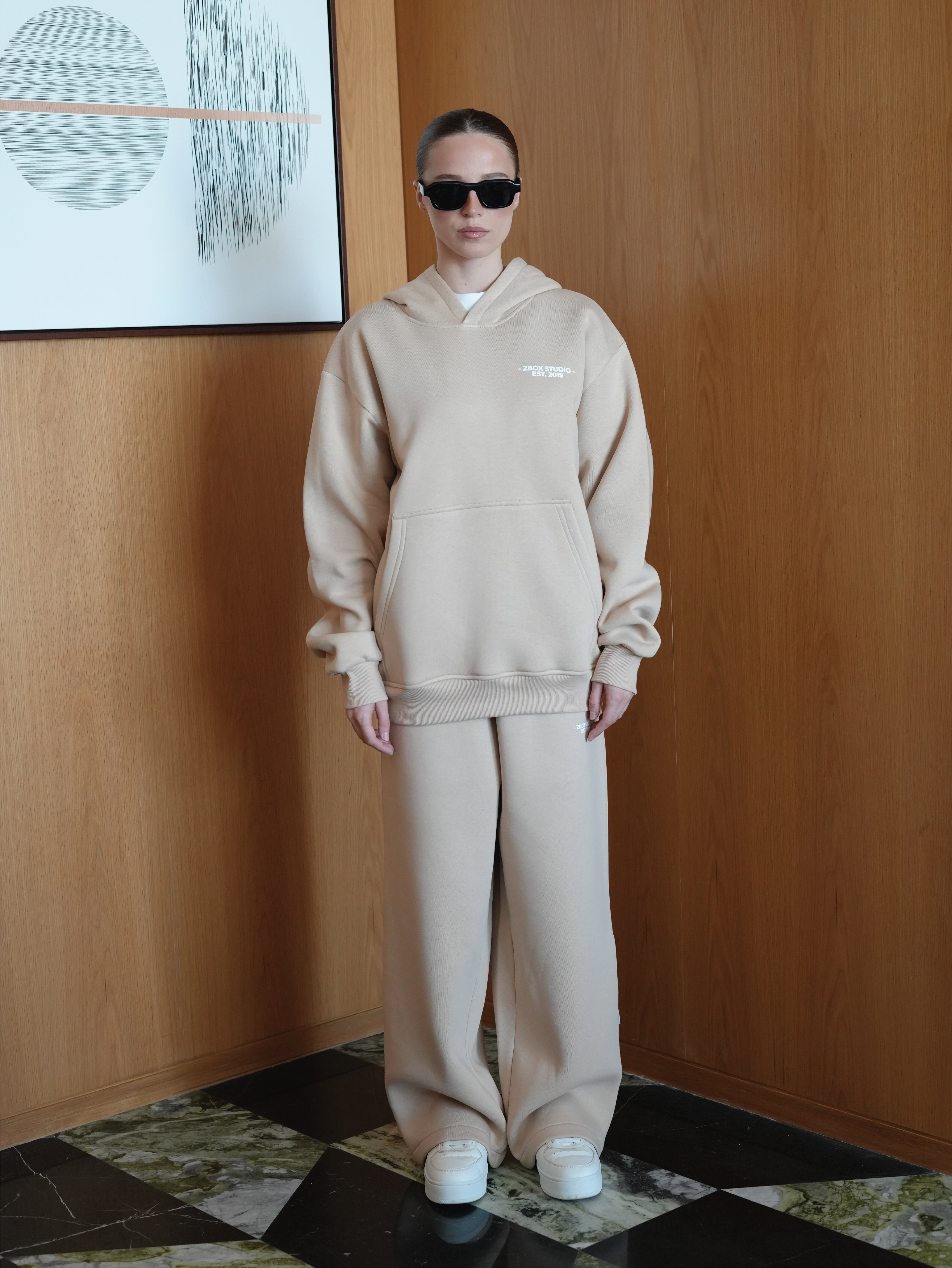 Beige Everyday Hoodie