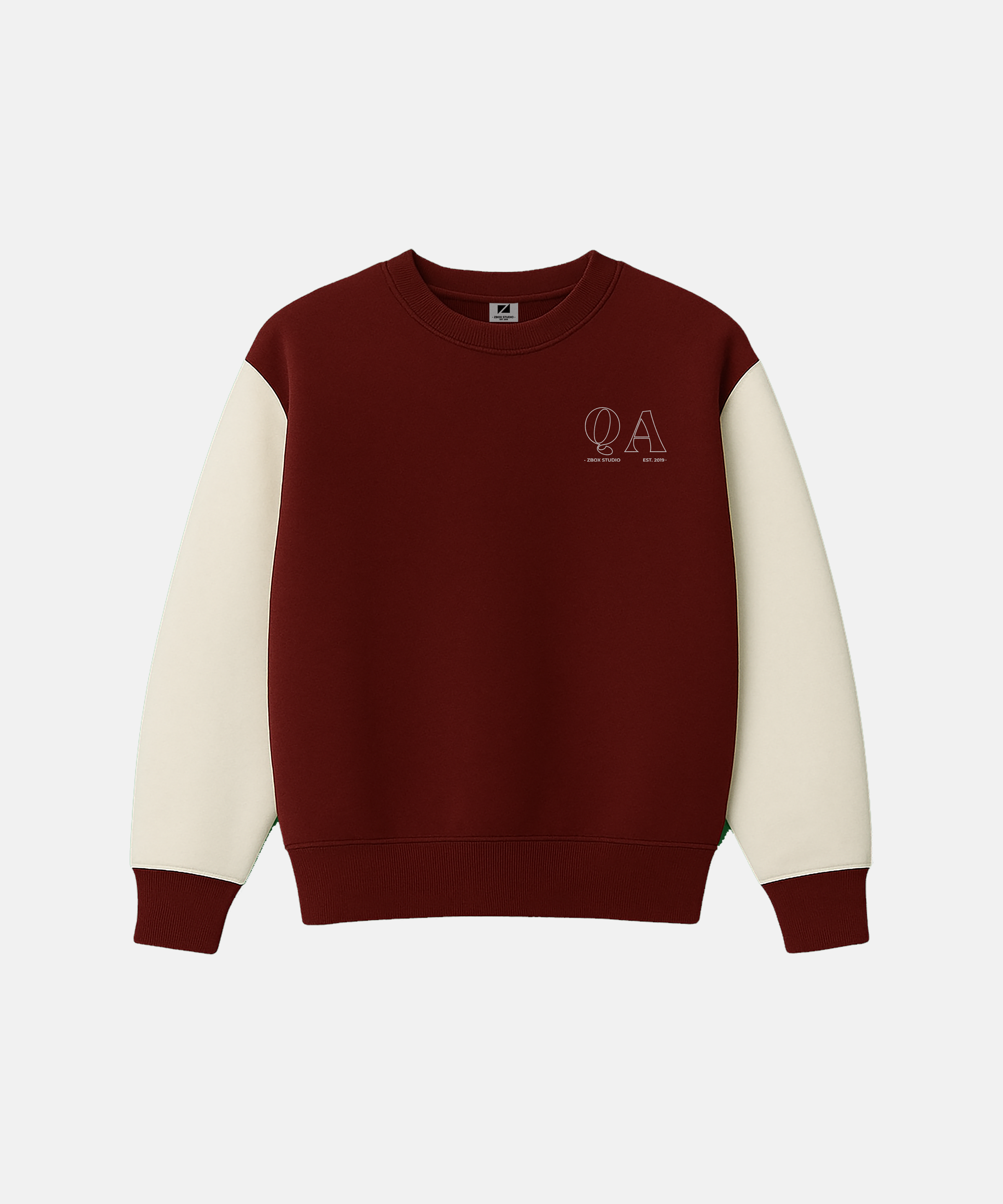 The Qatari 18 Embroidered Sweatshirt - Collector's edition