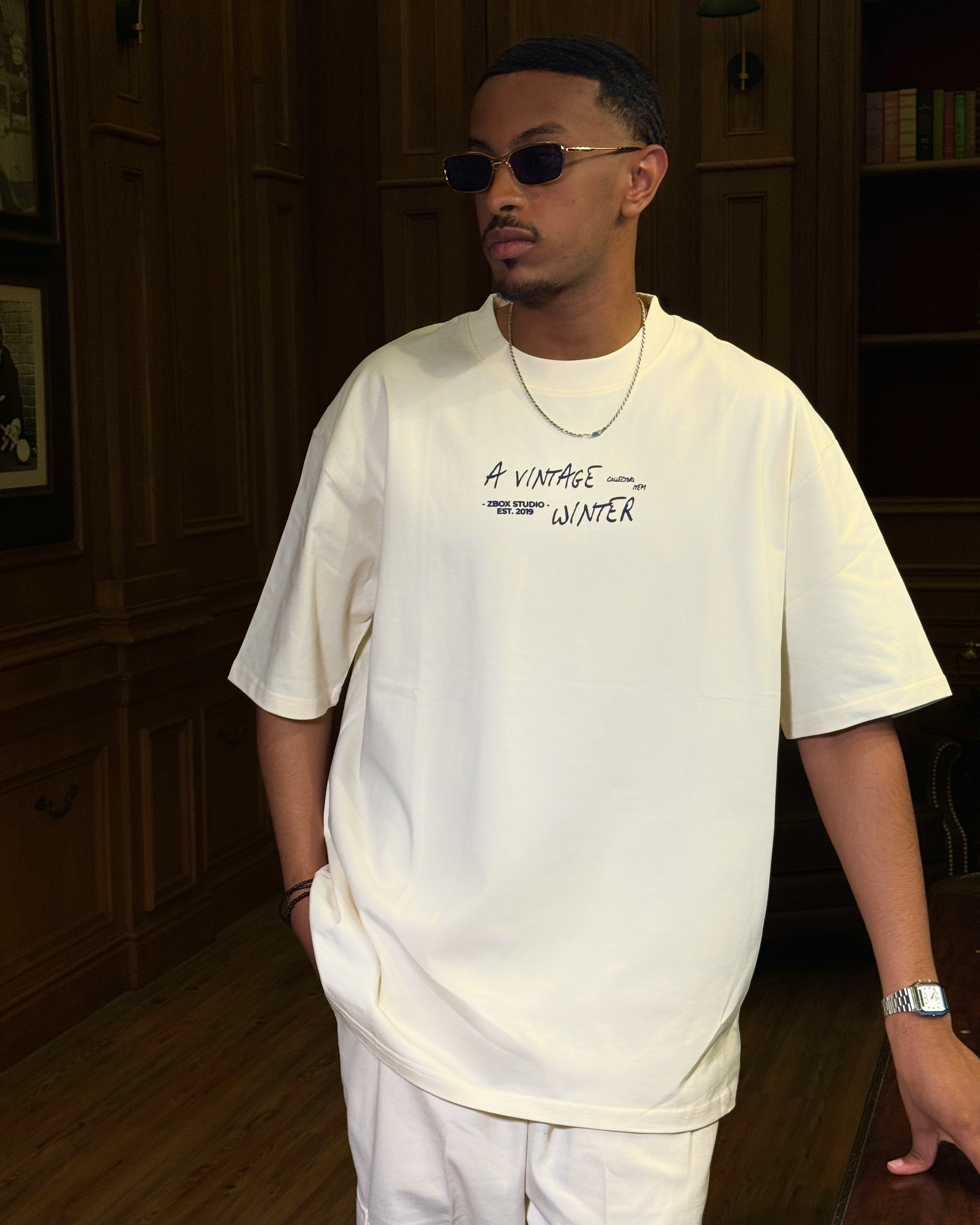 Vintage Architect Oversized T-shirt