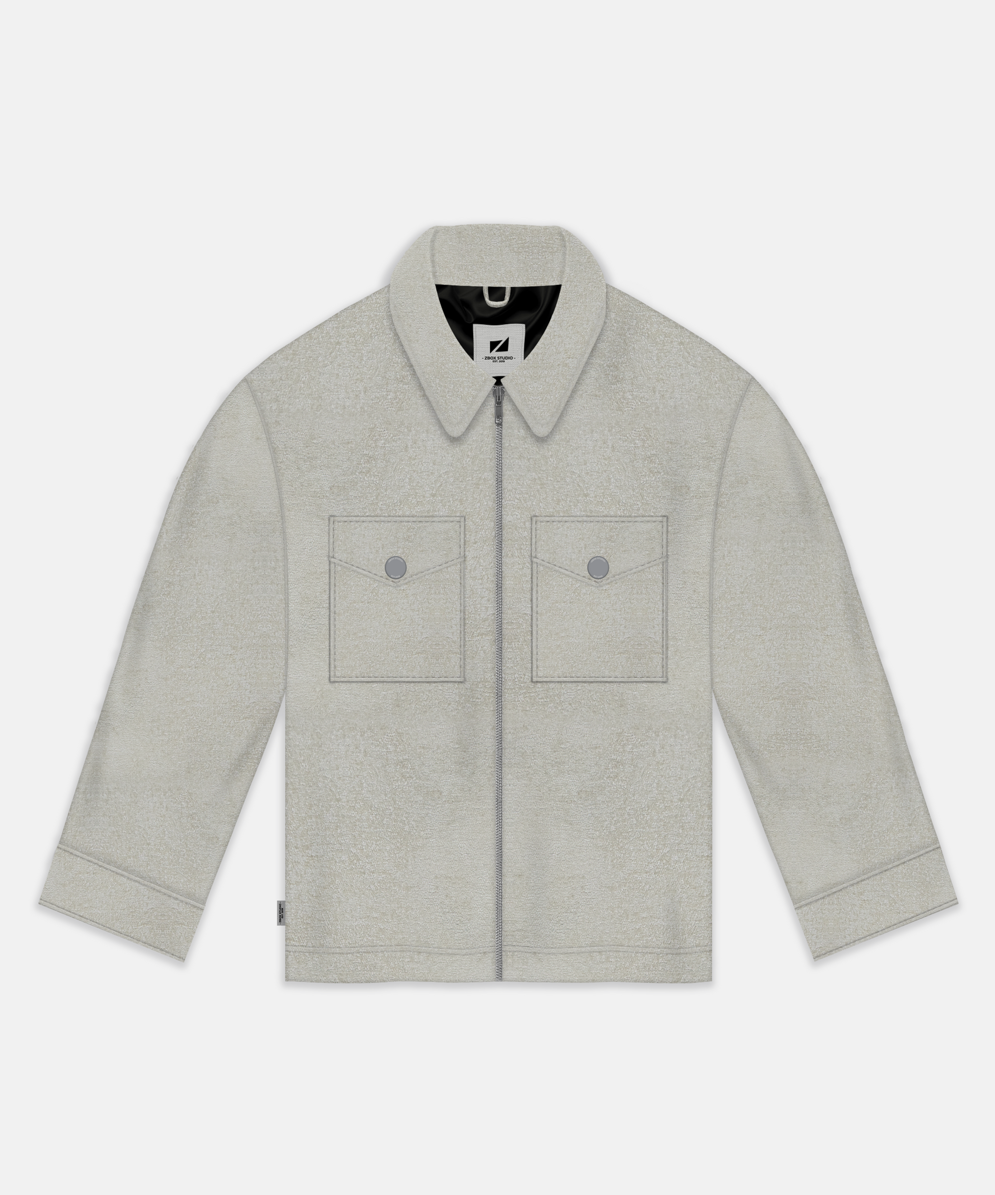 VISCOSE AND LINEN CANVASジャケット NATURAL WASHED LINEN COMBINATION SINGLE JACKET(XS Beige
