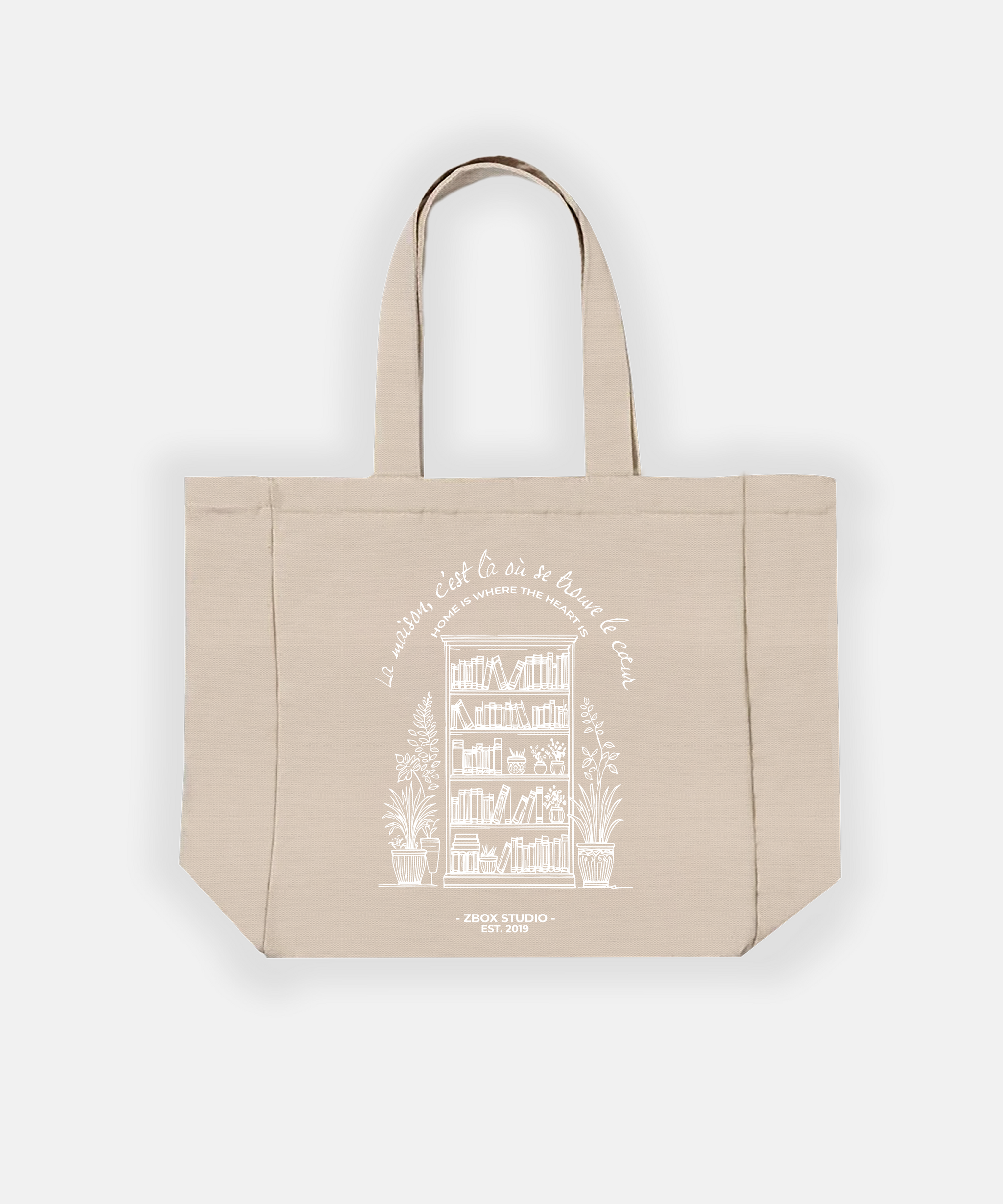 バッグ S heart tote bag large THEREDTHREAD THEREDTHREAD / ザレッドスレッド】S heart tote bag large