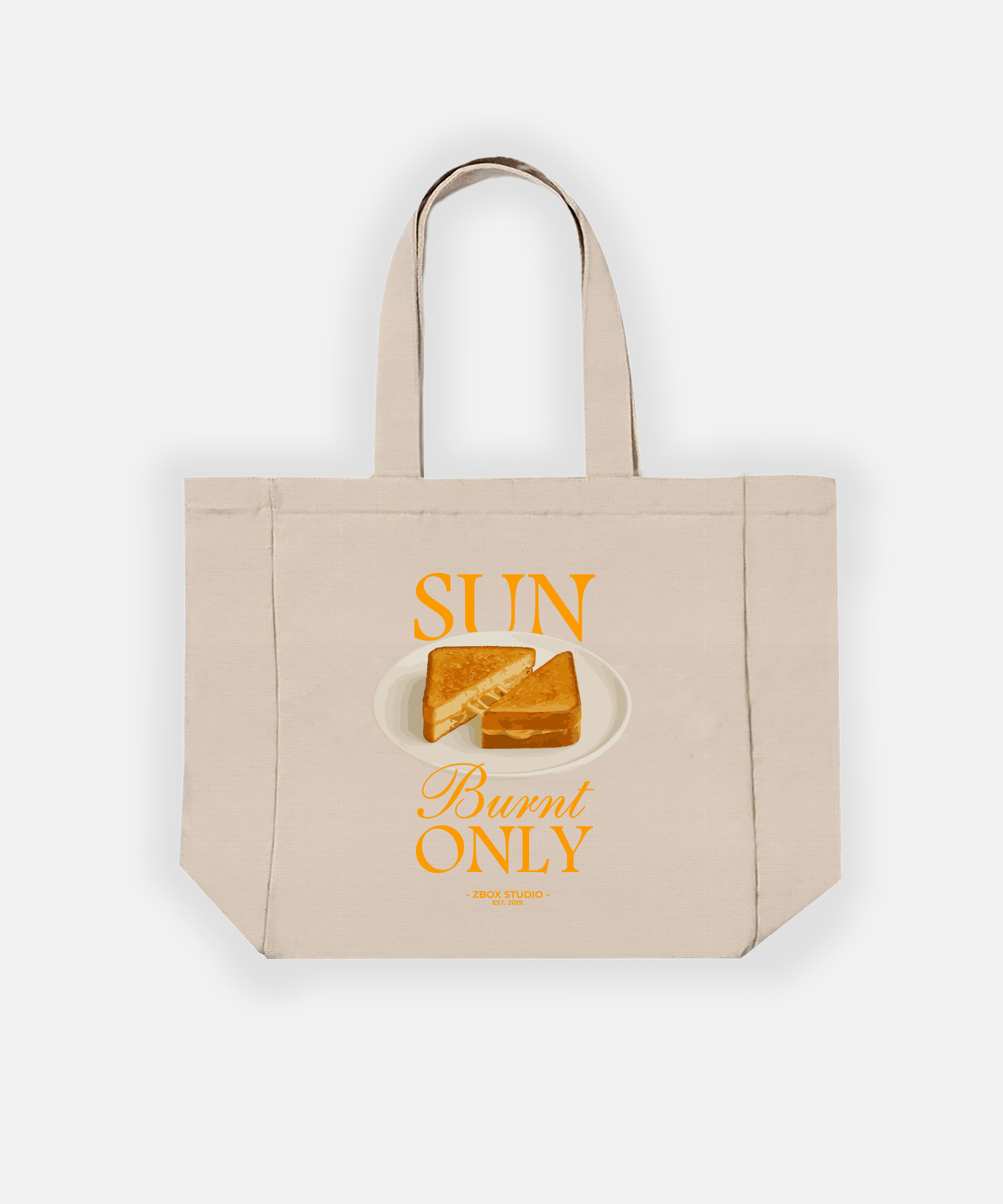 Sun Burnt Only Tote Bag