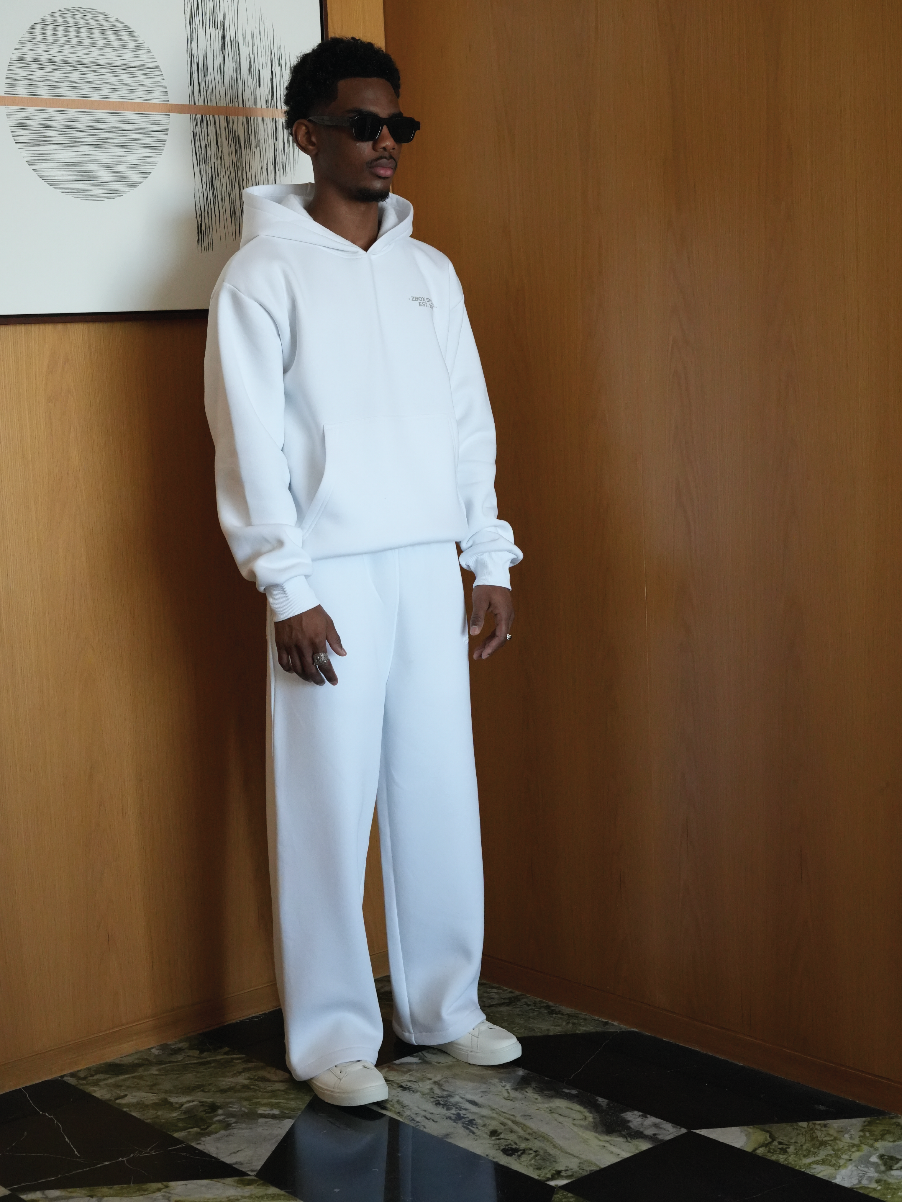 White Everyday Hoodie