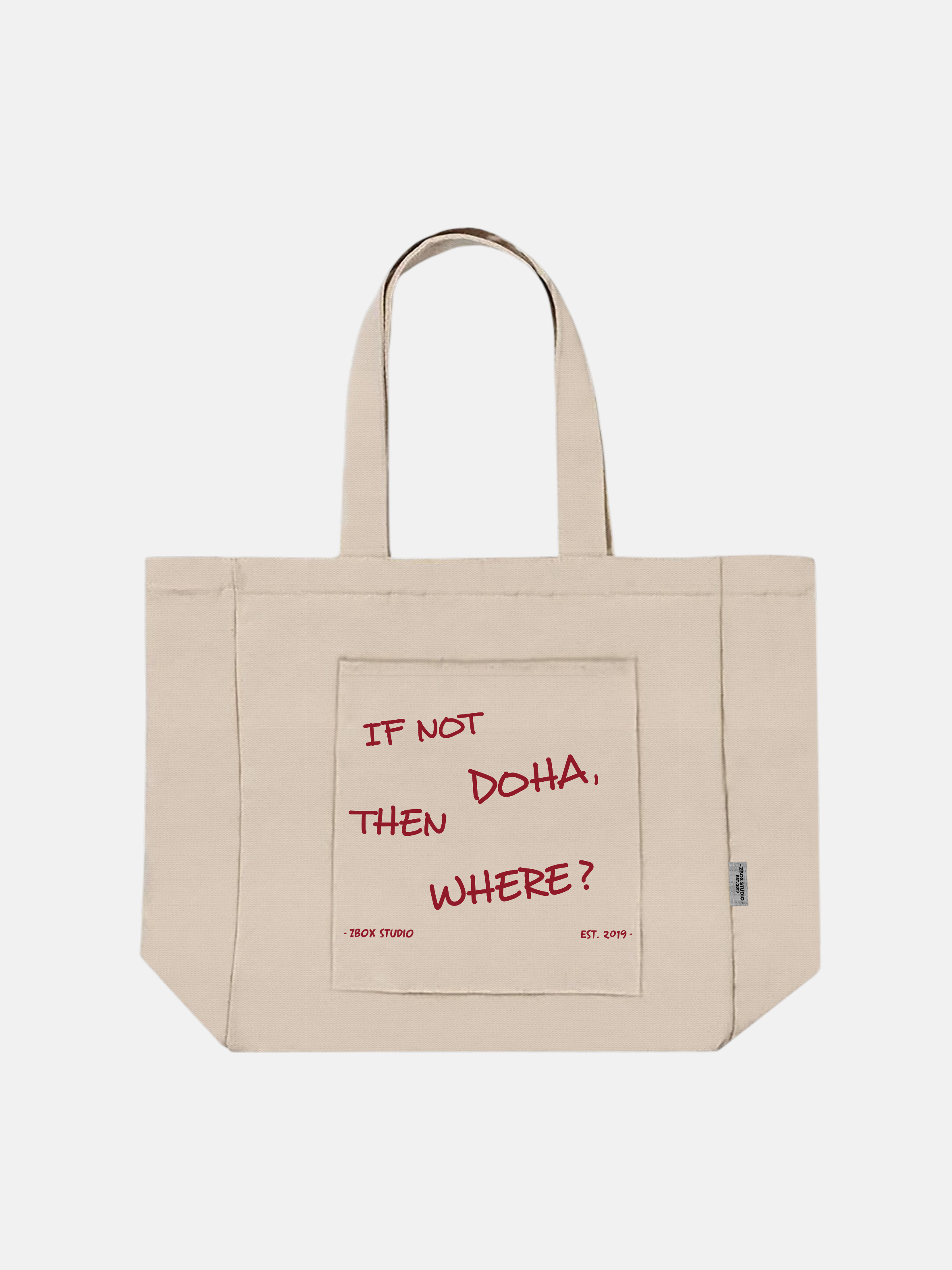 If Not Doha, Then Where? Tote Bag