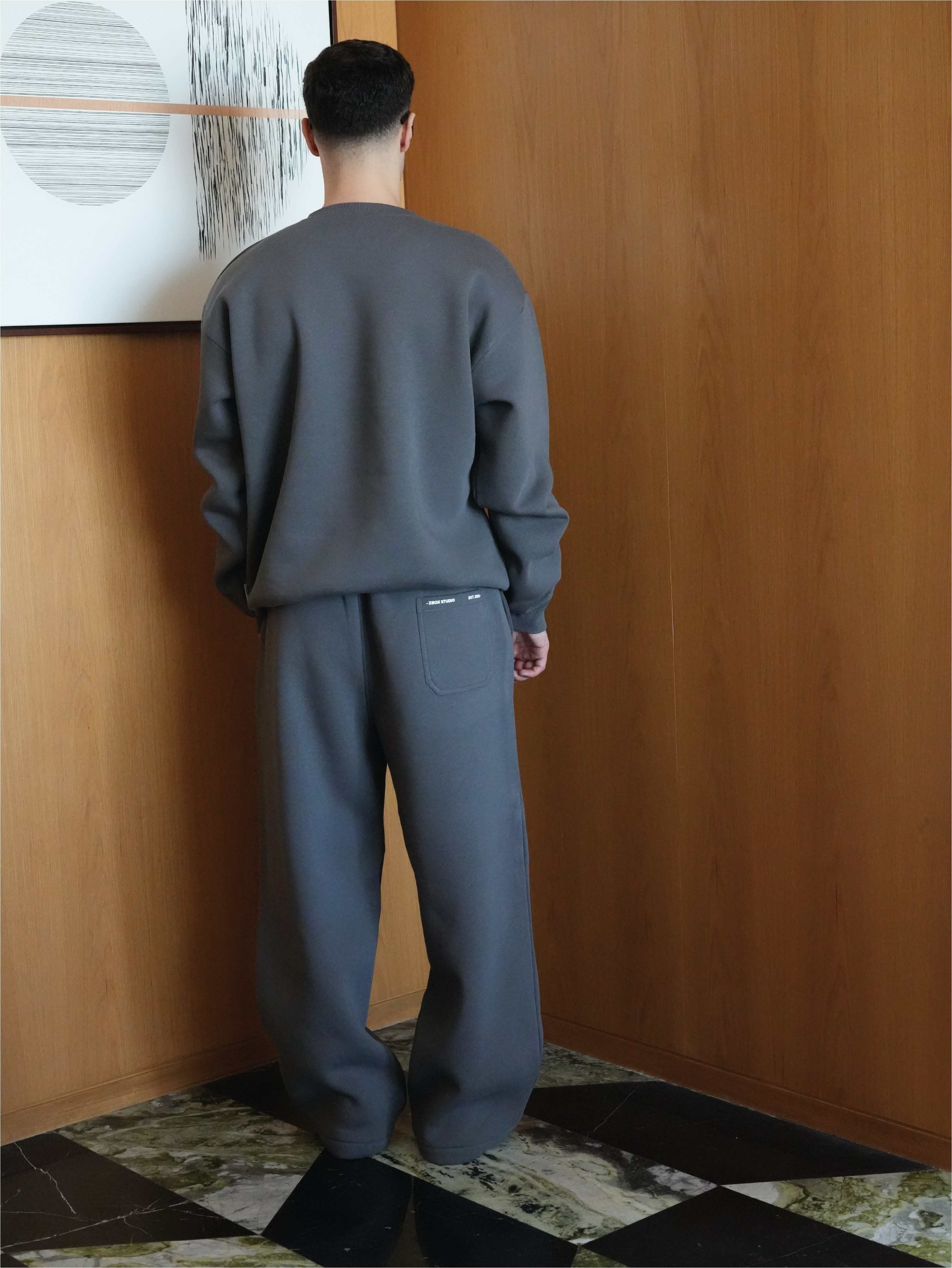 Dark Grey Daily Sweatshirt