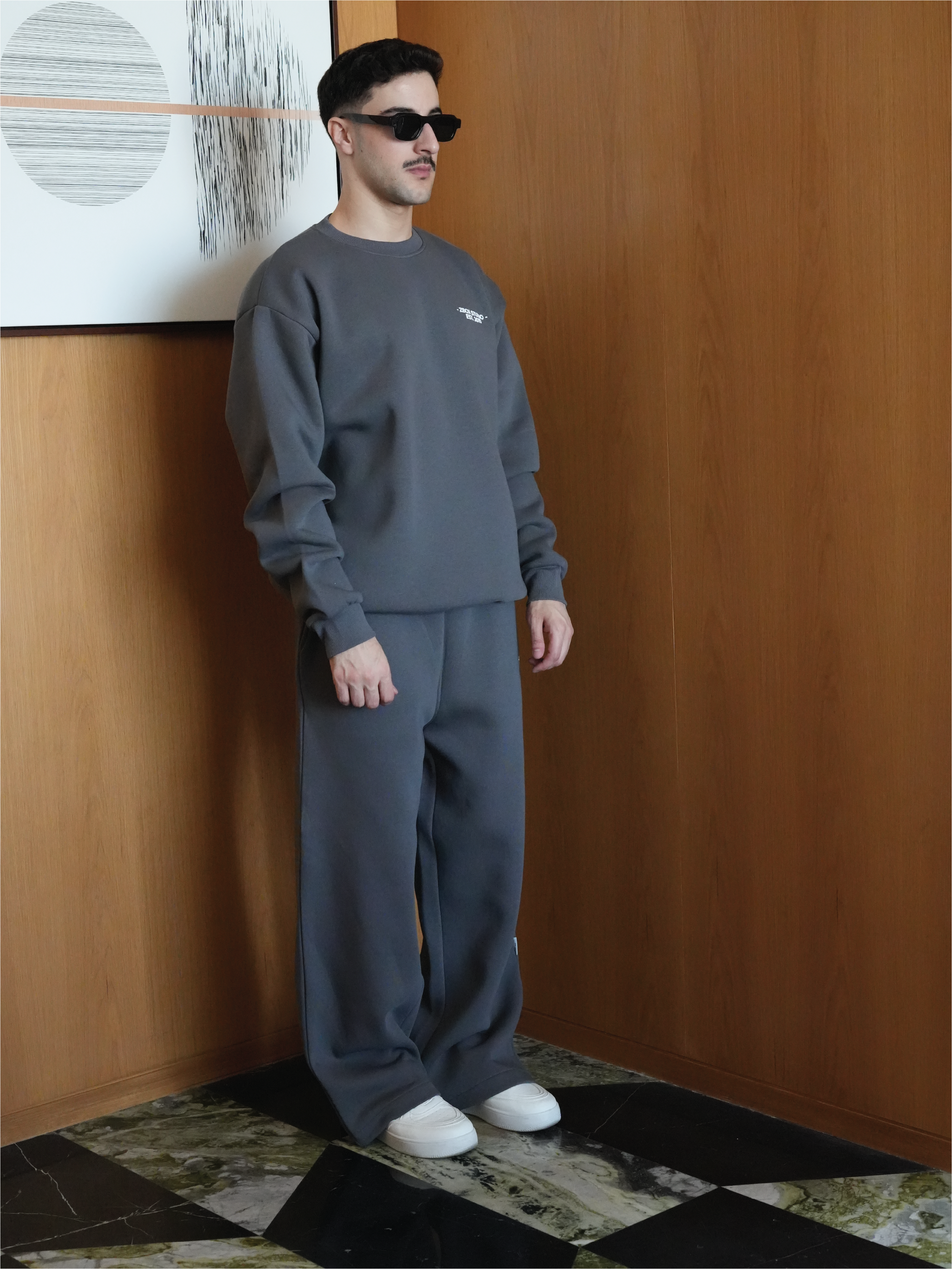 Dark Grey Daily Sweatshirt