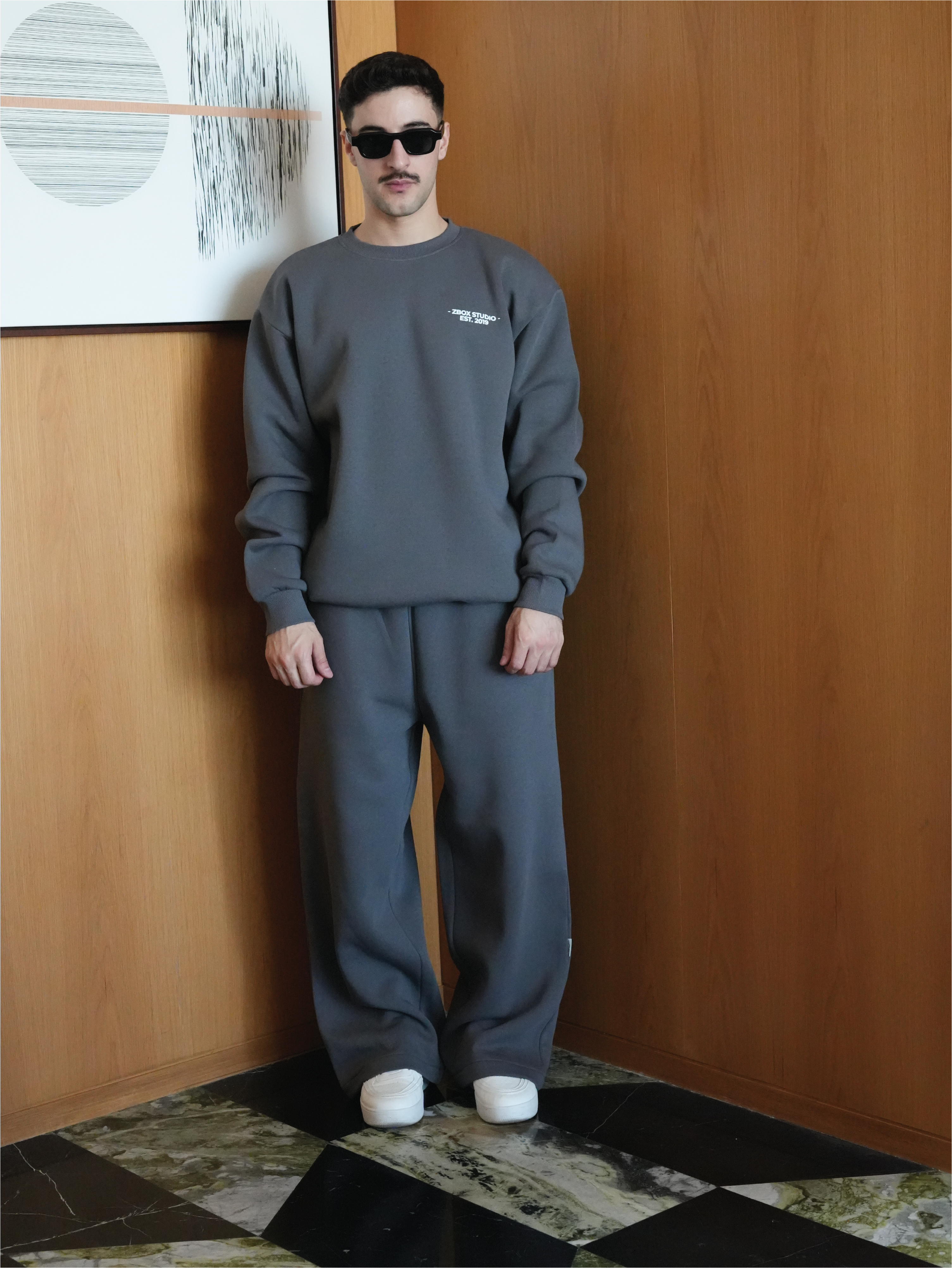 Dark Grey Daily Sweatshirt