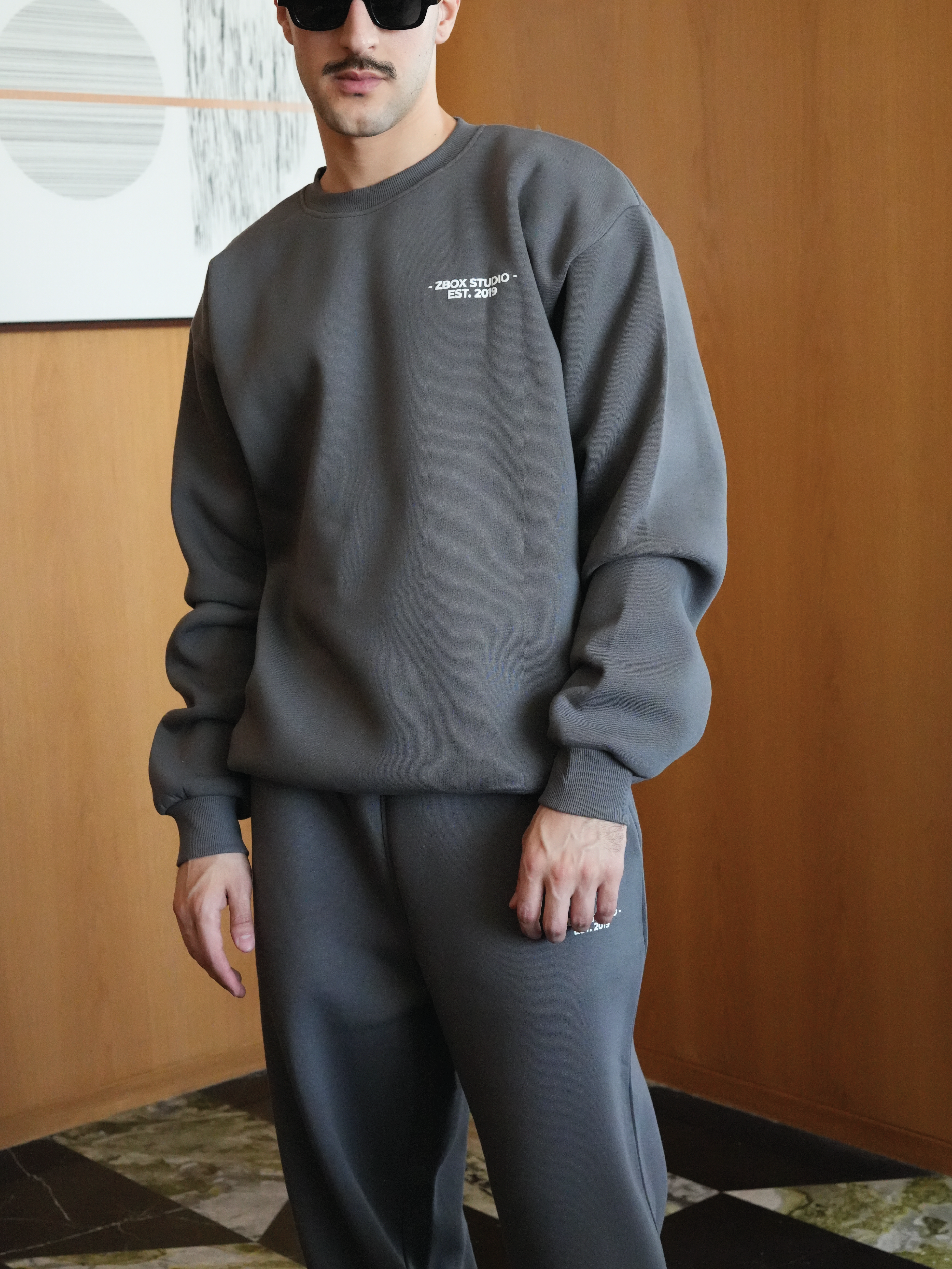 Dark Grey Daily Sweatshirt