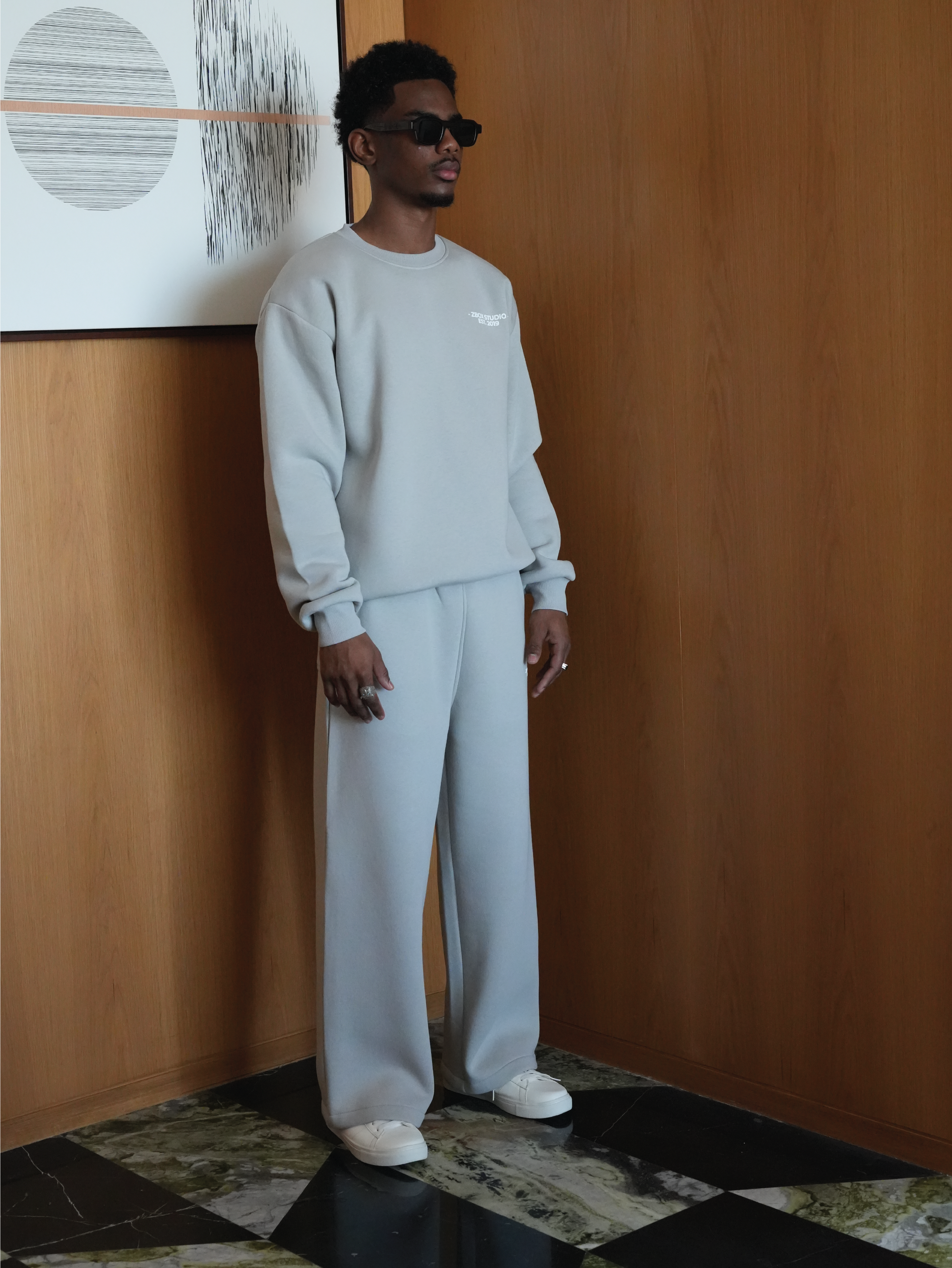 Light Grey Daily Sweatshirt