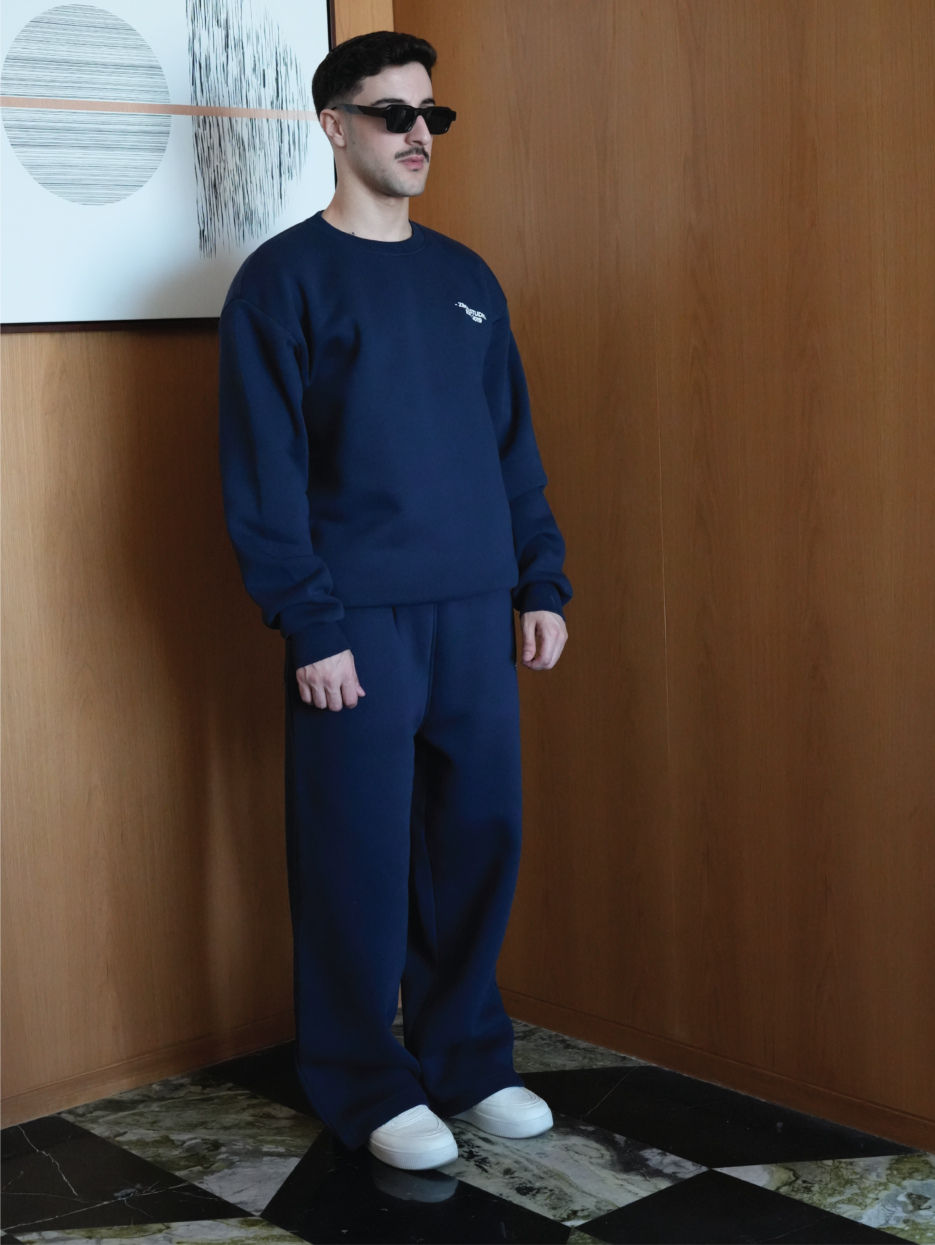 Navy Blue Daily Sweatshirt