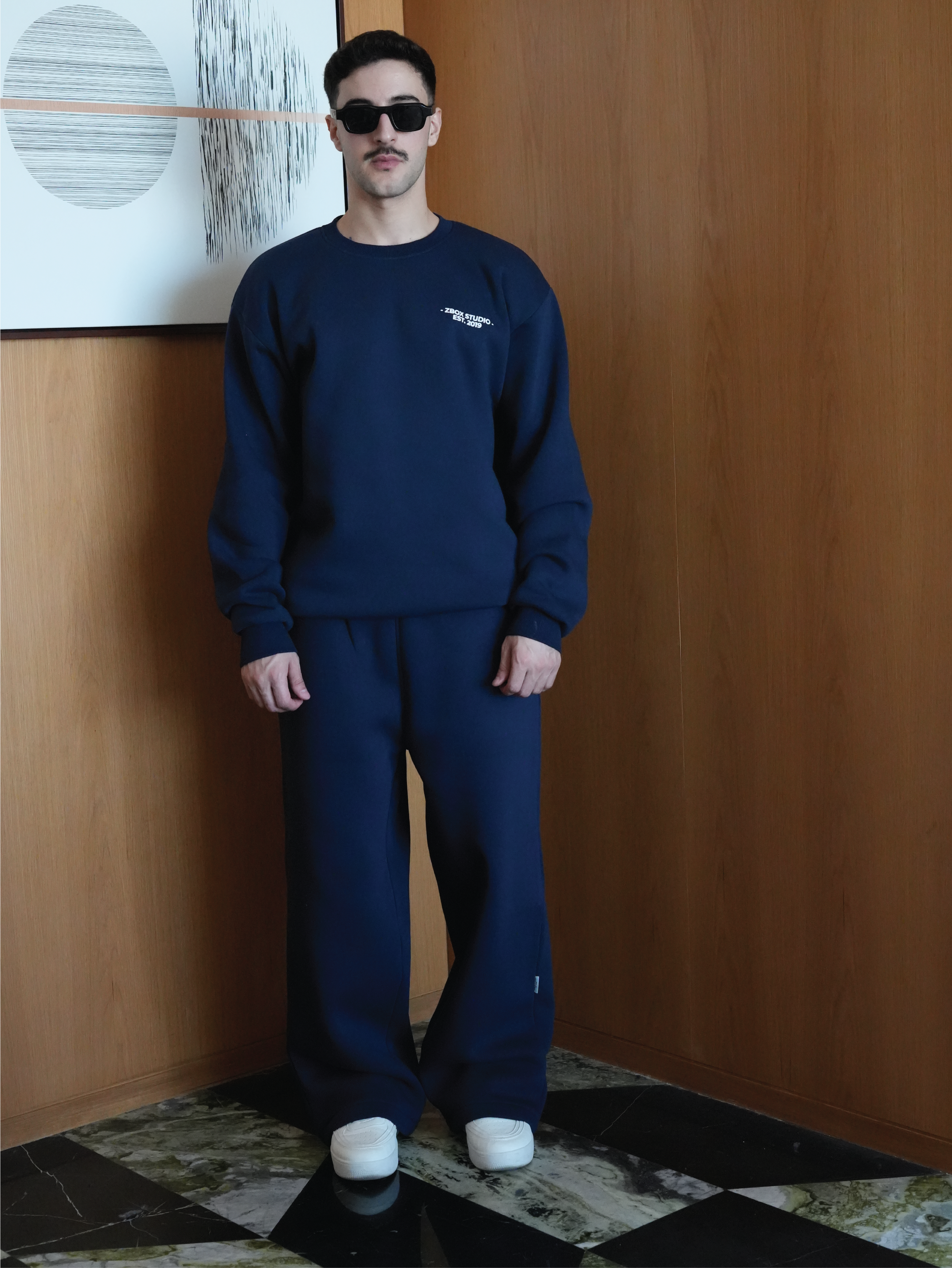 Navy Blue Daily Sweatshirt