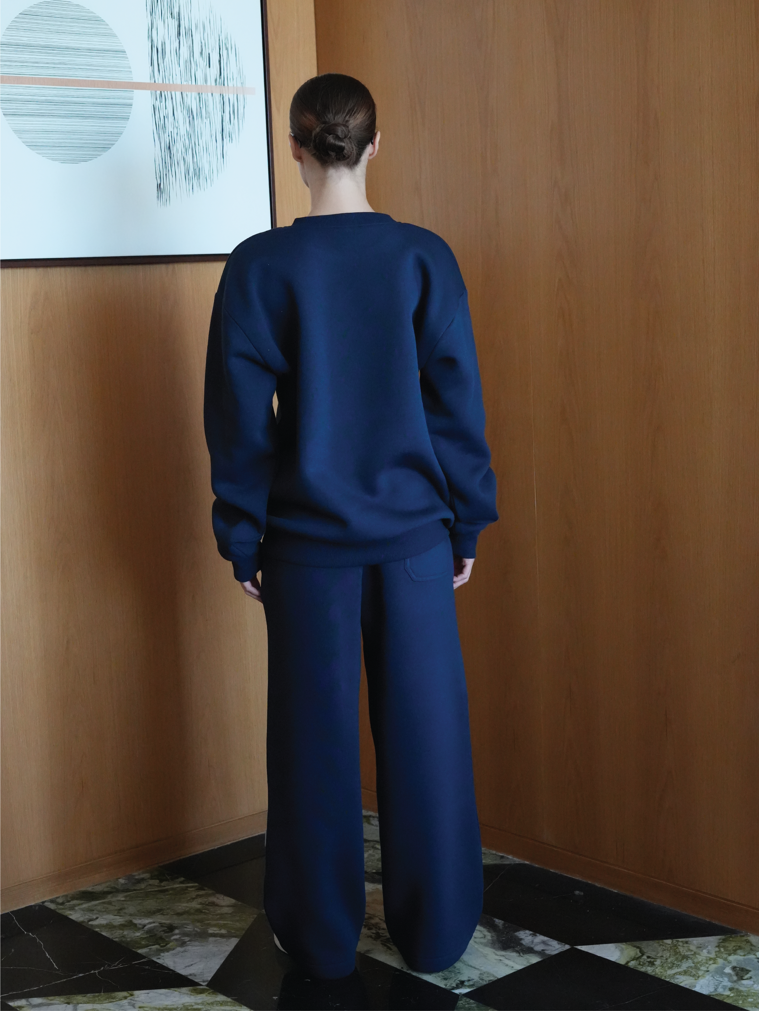 Navy Blue Daily Sweatshirt