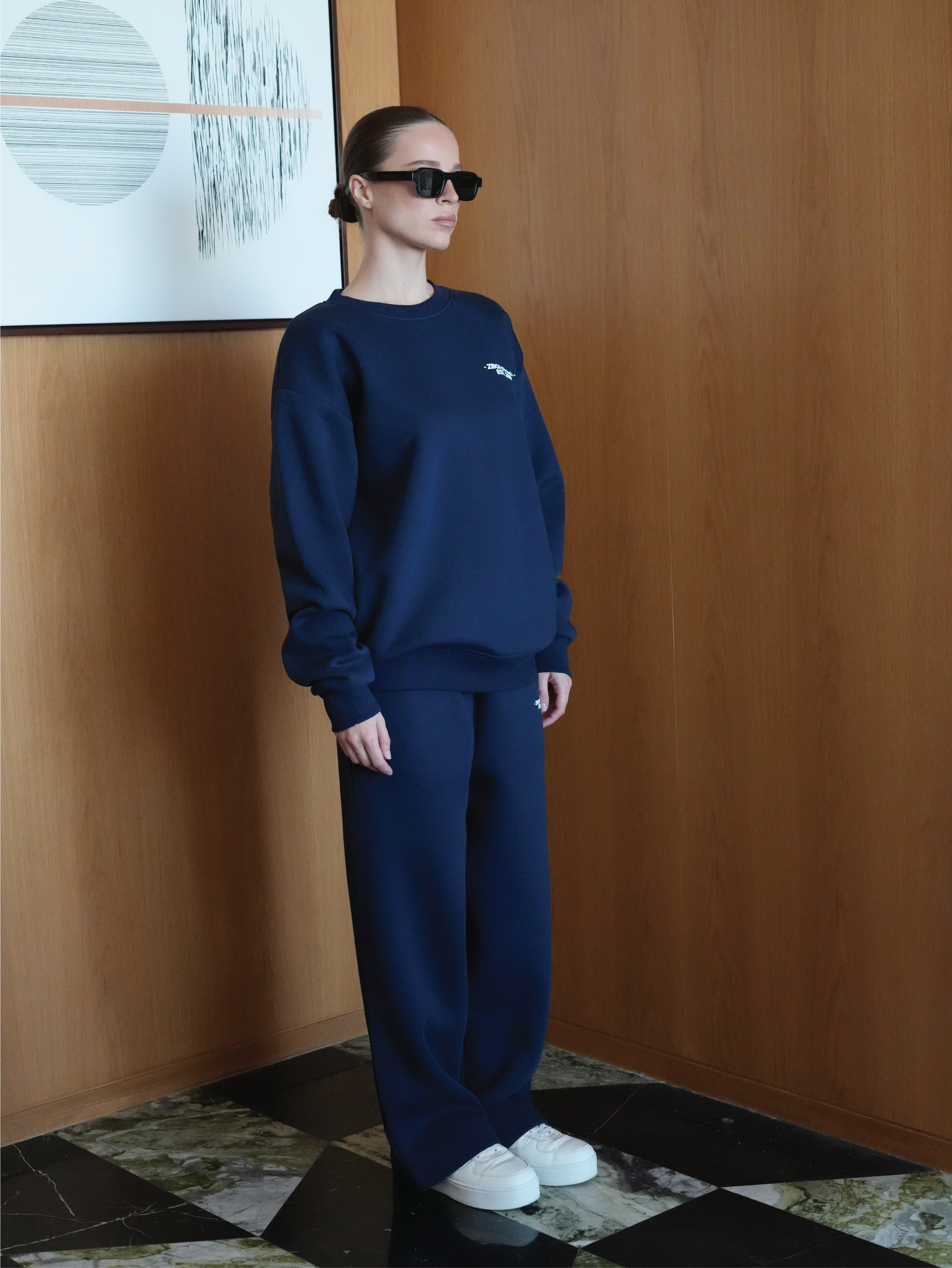 Navy Blue Daily Sweatshirt