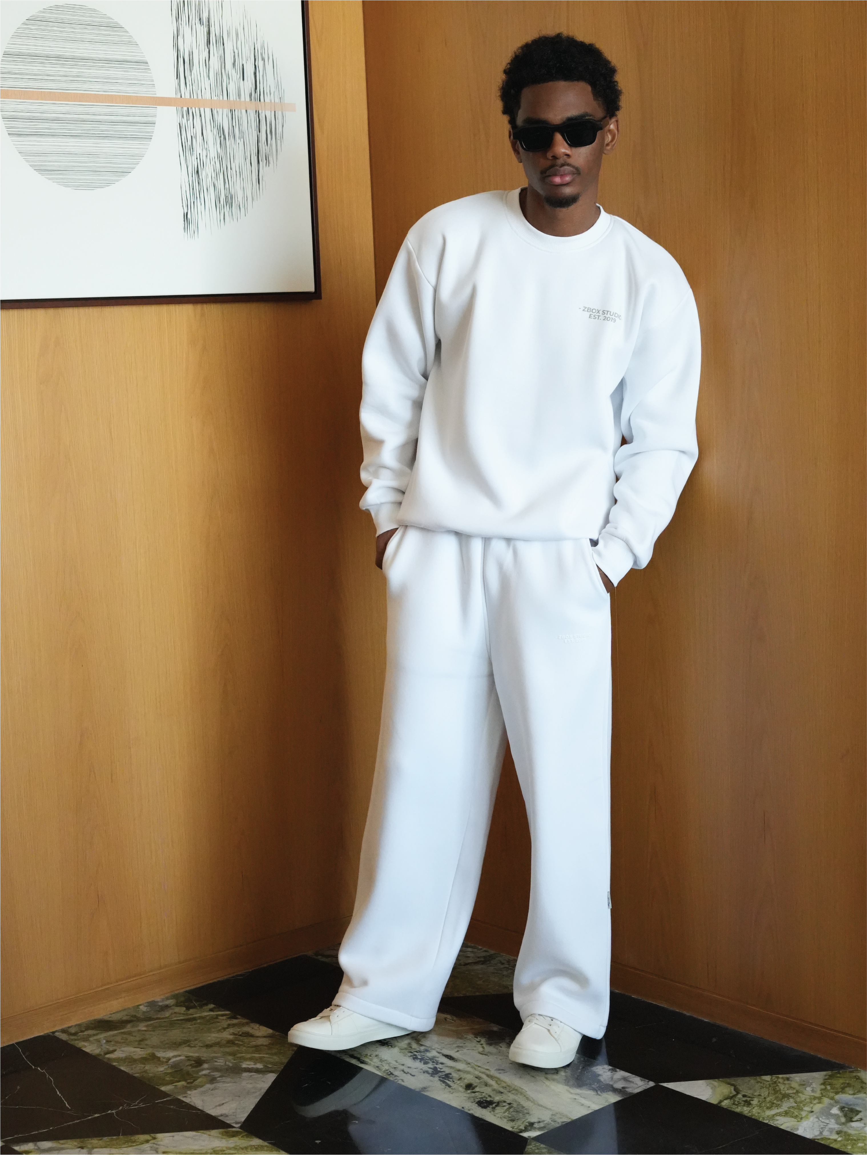 White Daily Sweatshirt