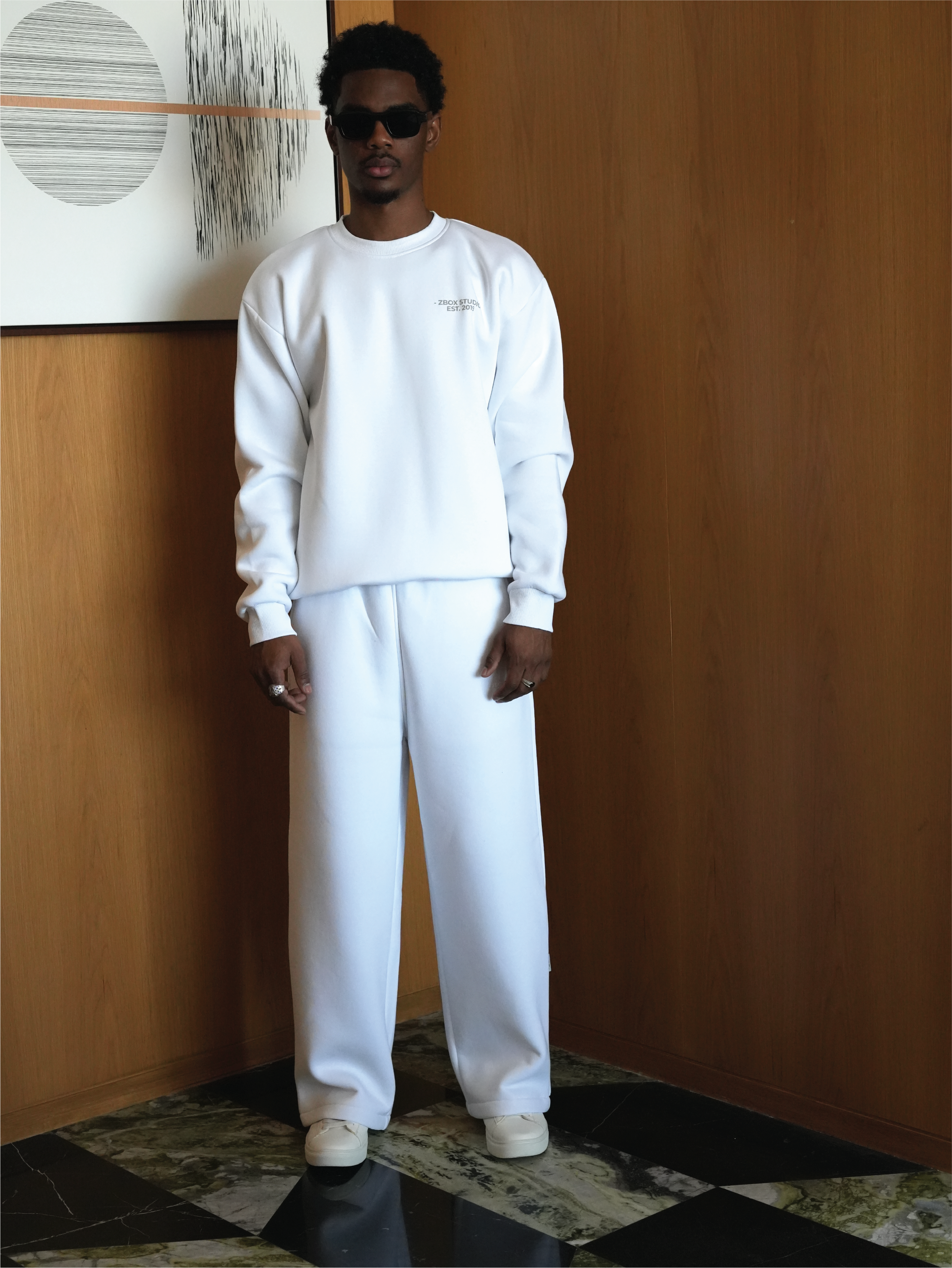 White Daily Sweatshirt