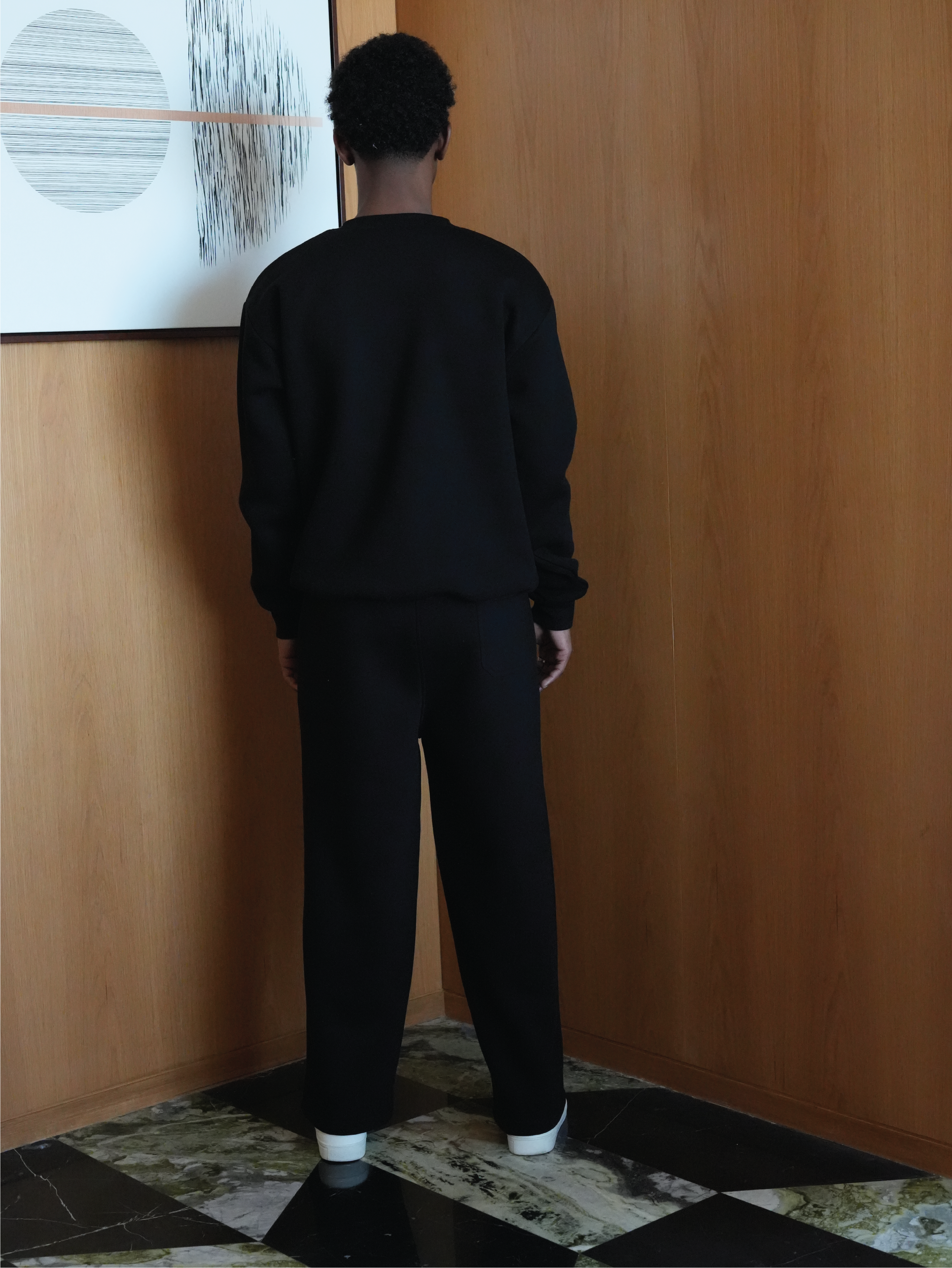 Black Daily Sweatshirt