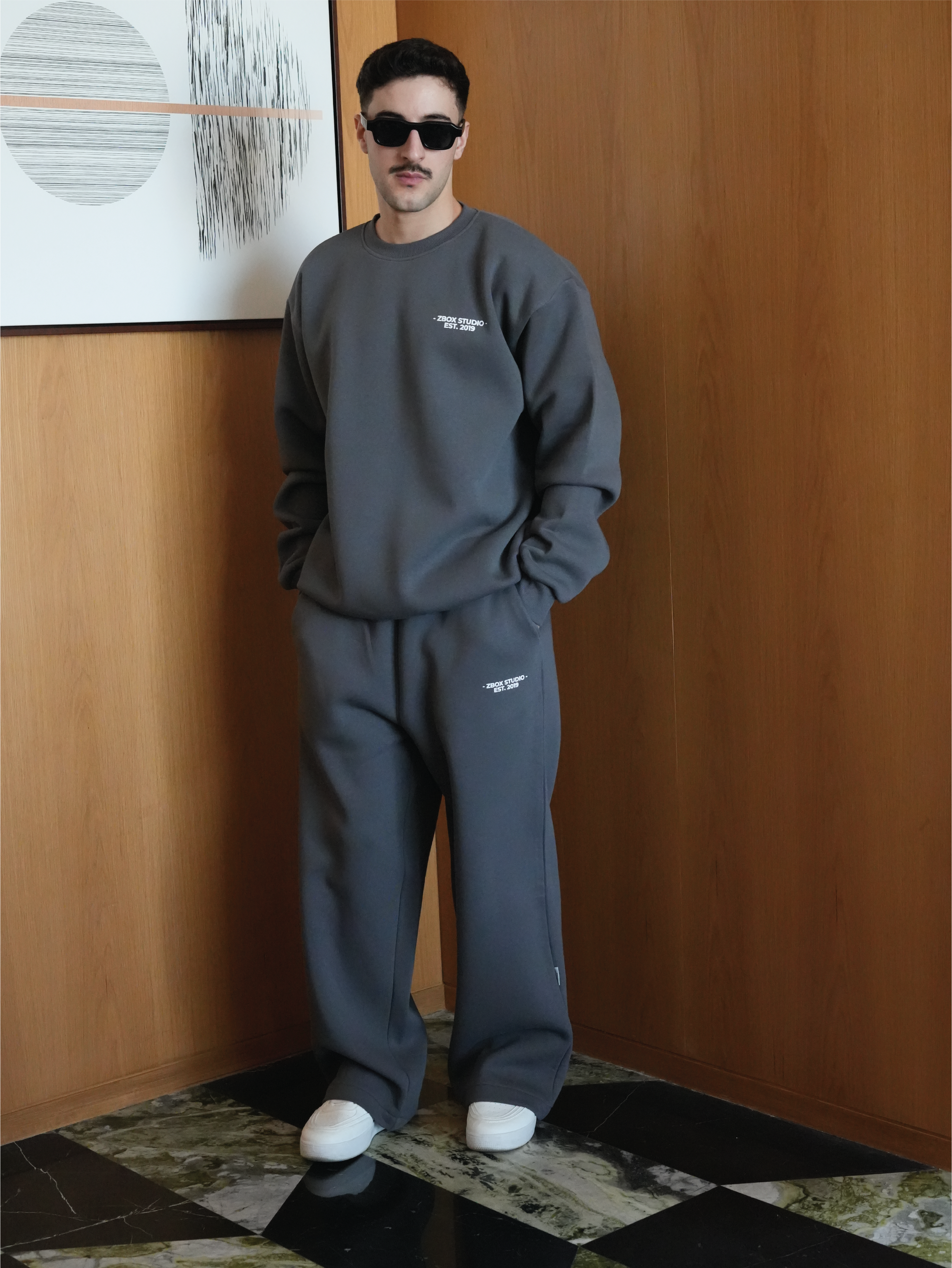 Dark Grey Lounge Trousers