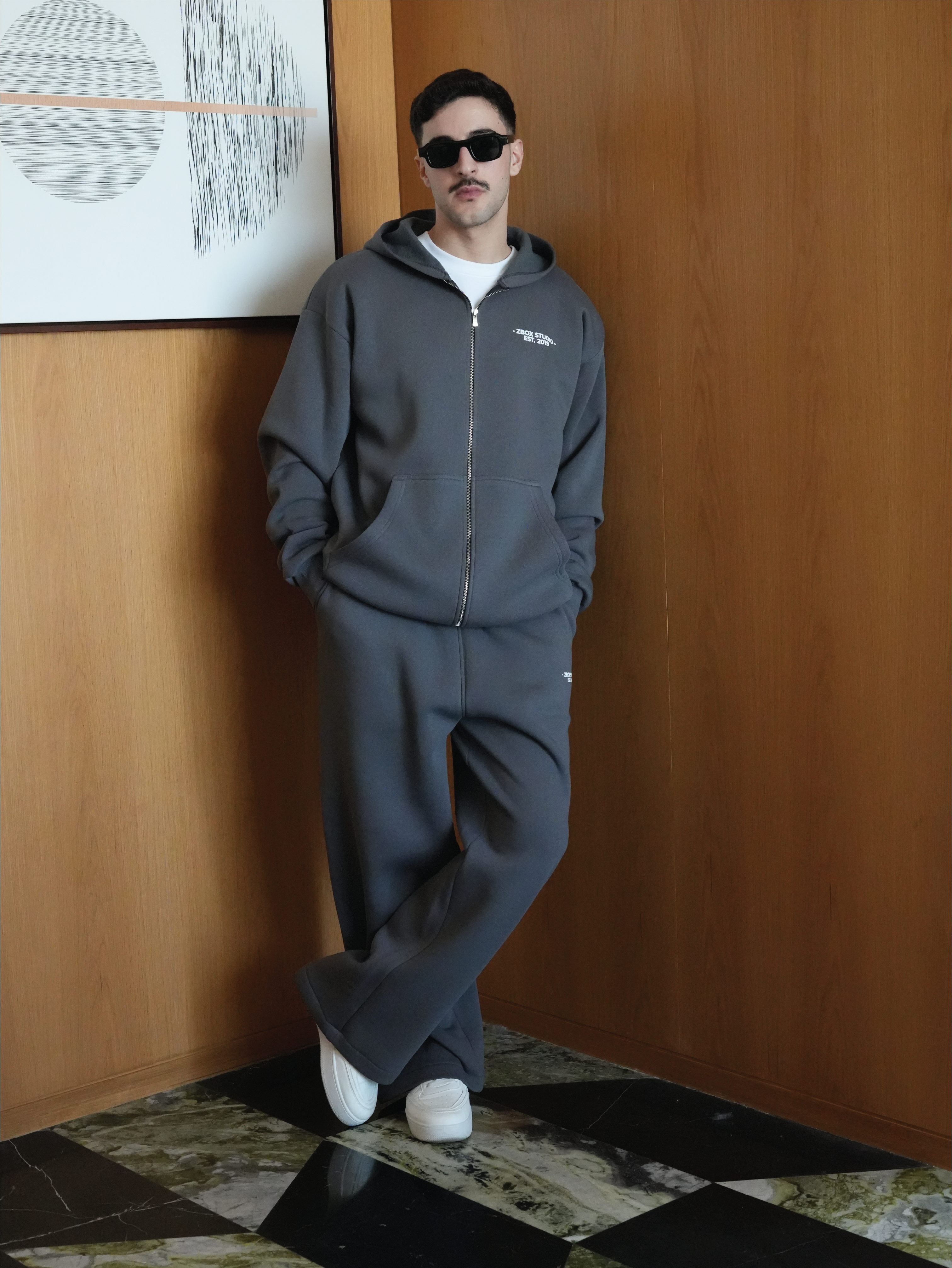Dark Grey Lounge Trousers
