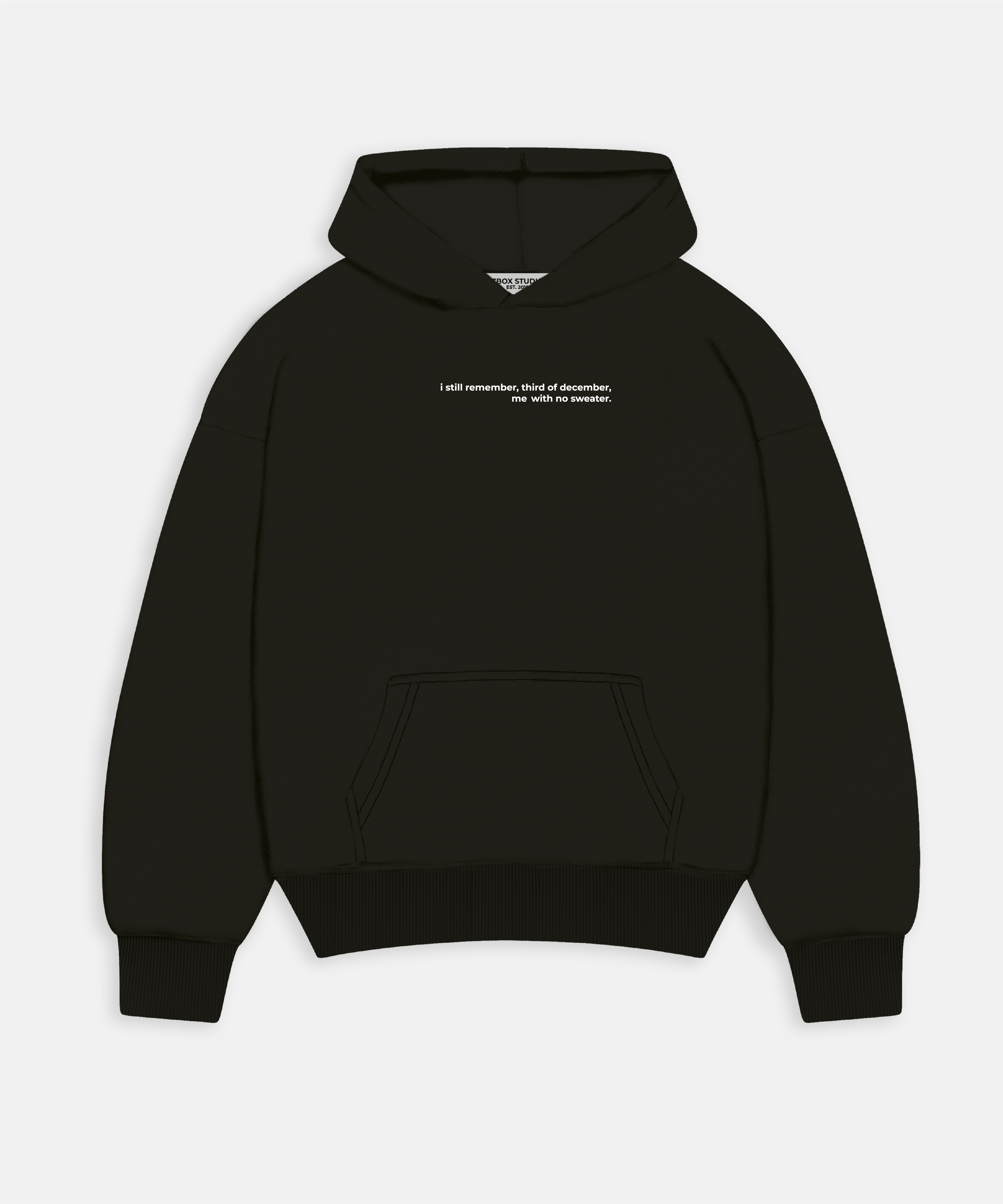 Third of December (Singles Edition) – No Sweater Hoodie