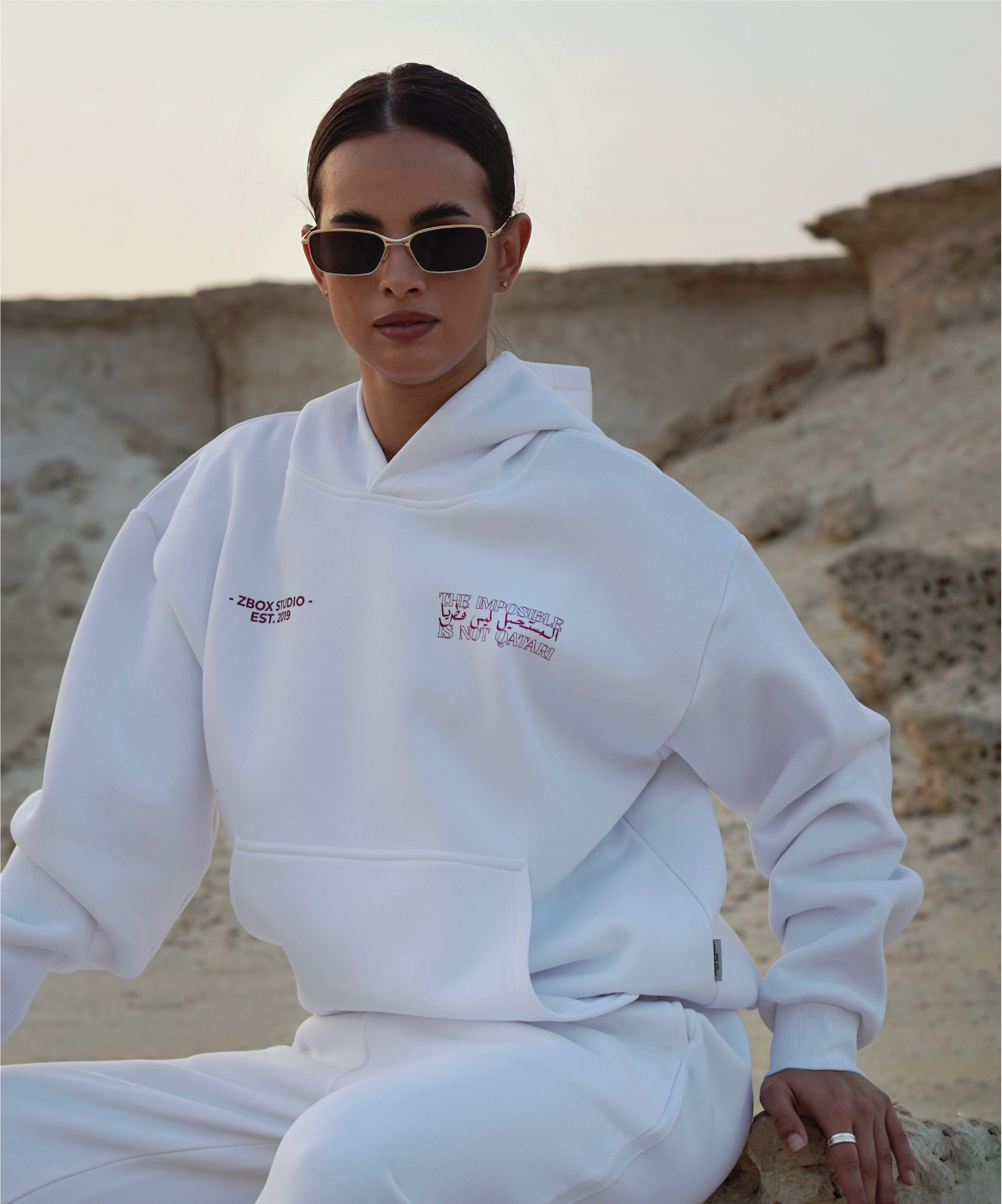 The Impossible Is Not Qatari Hoodie