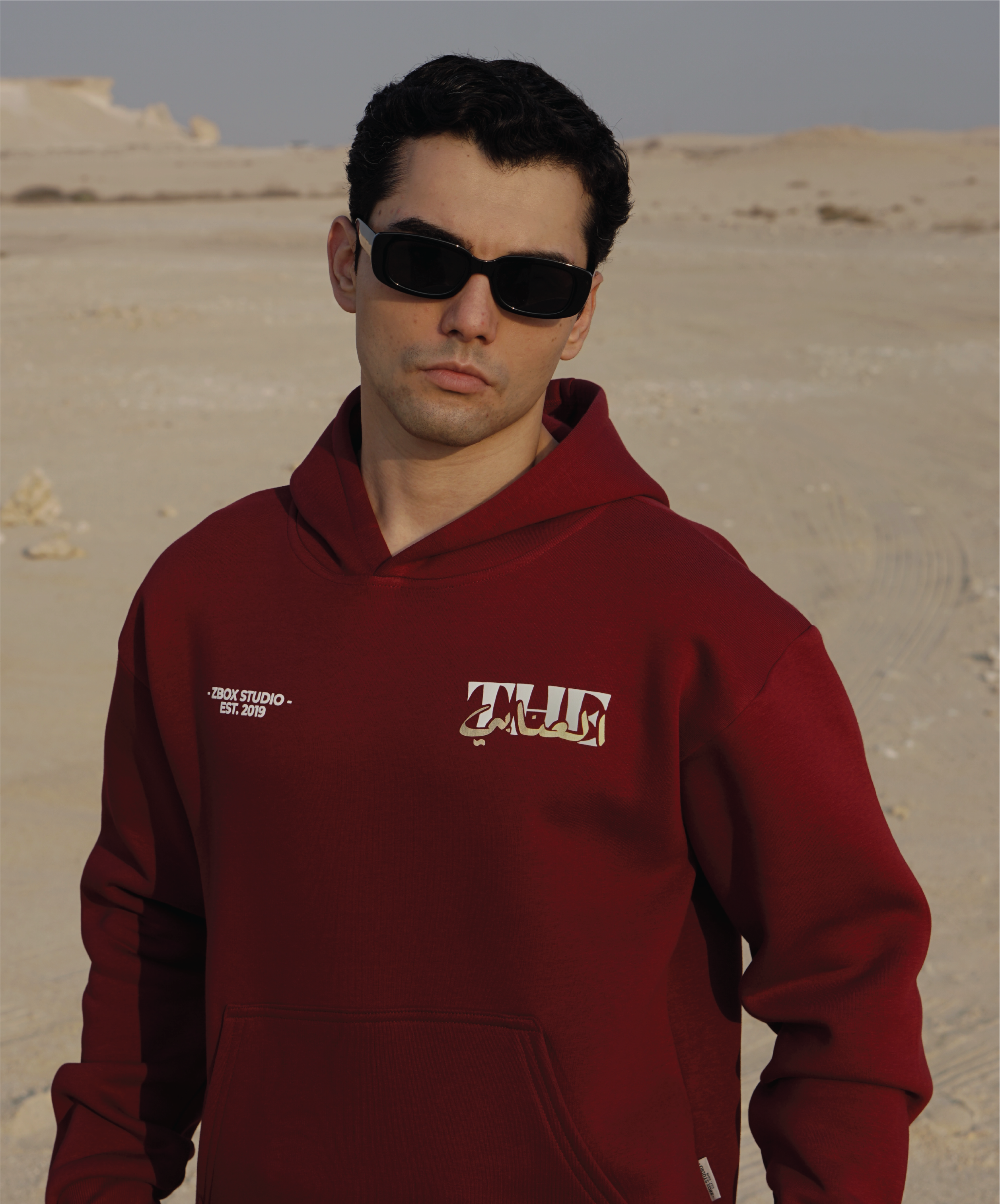 The العنابي Hoodie