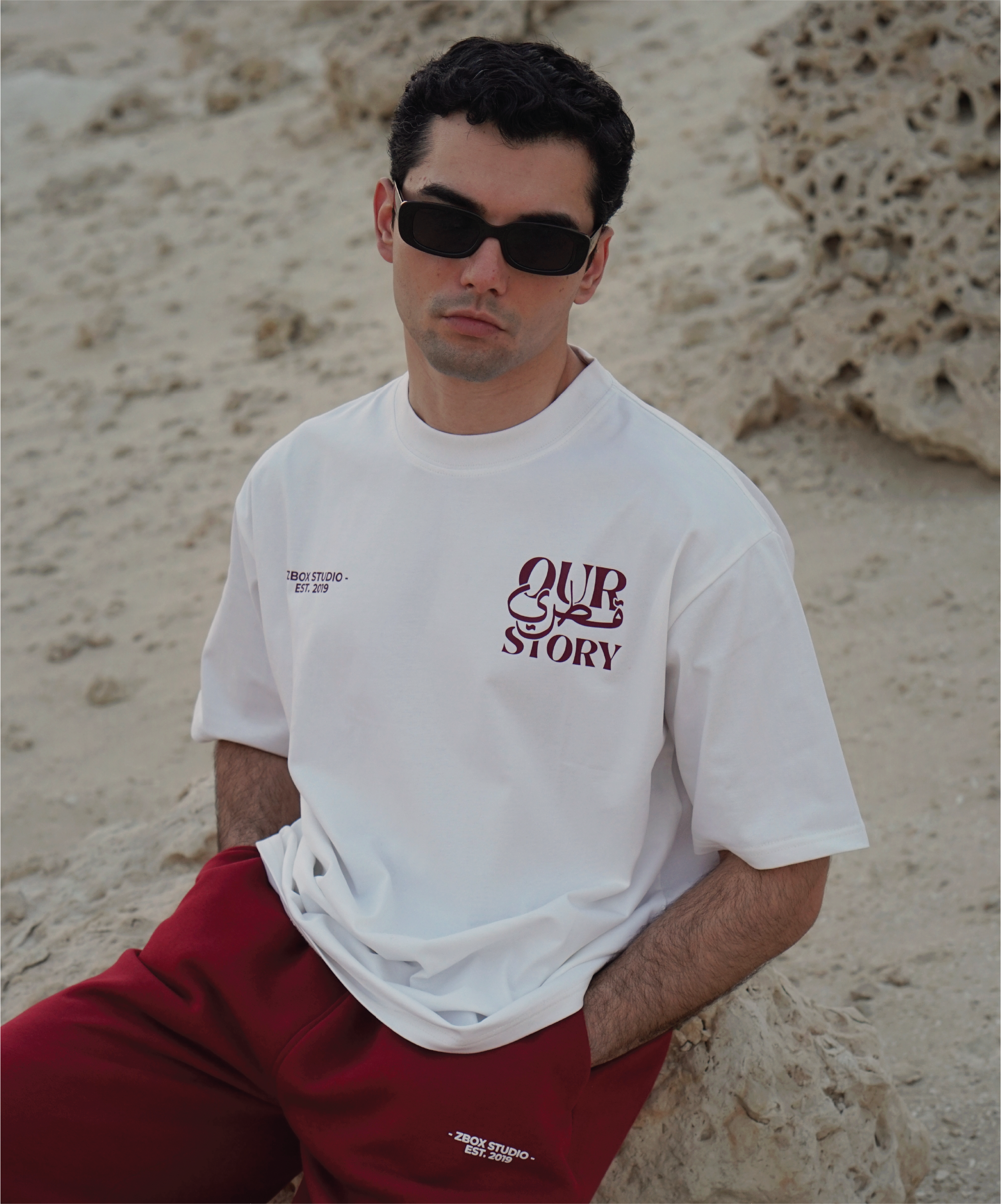 Our Qatari Story Oversized T-Shirt