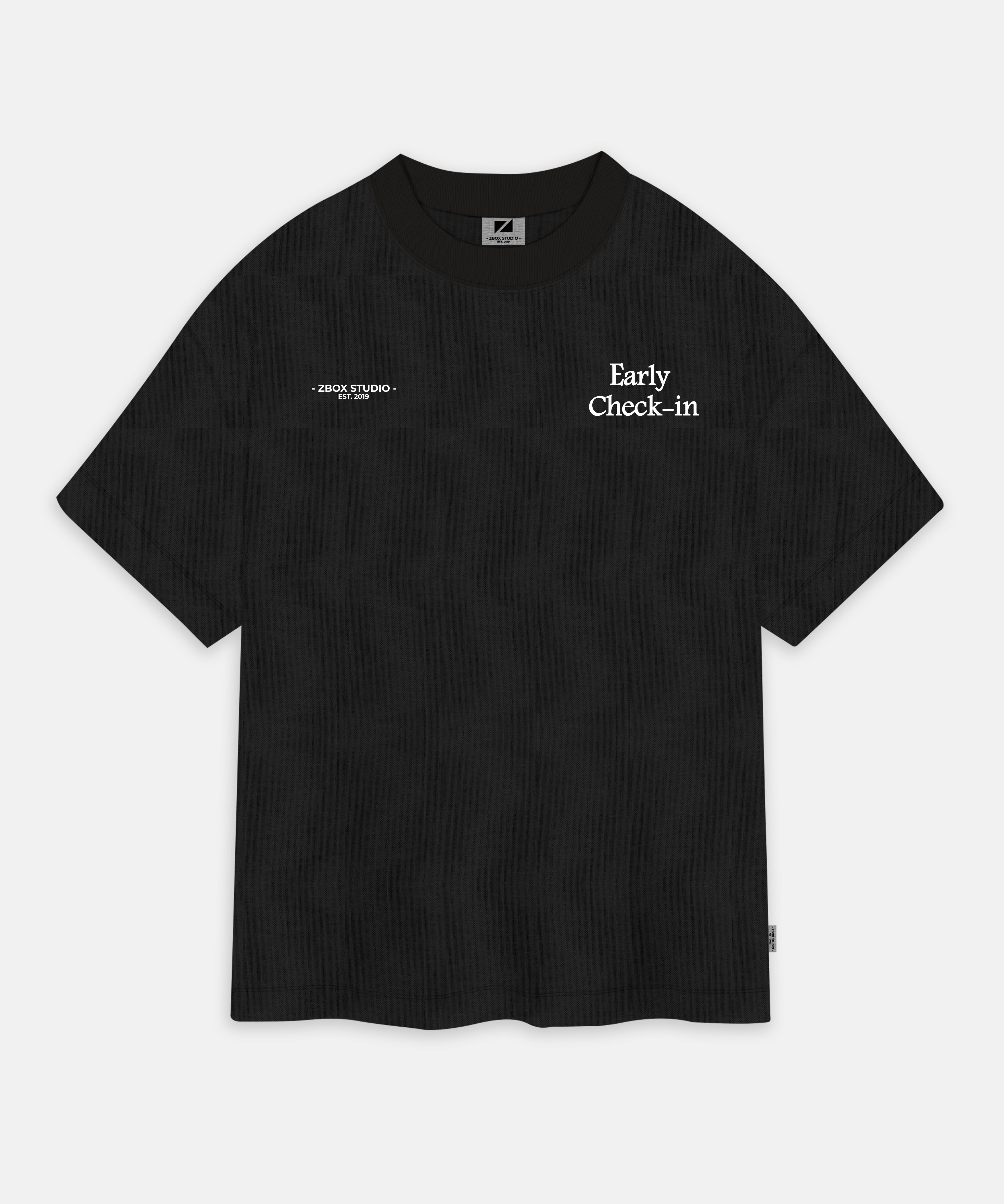 Early Check-in Oversized T-Shirt | Zbox Studio