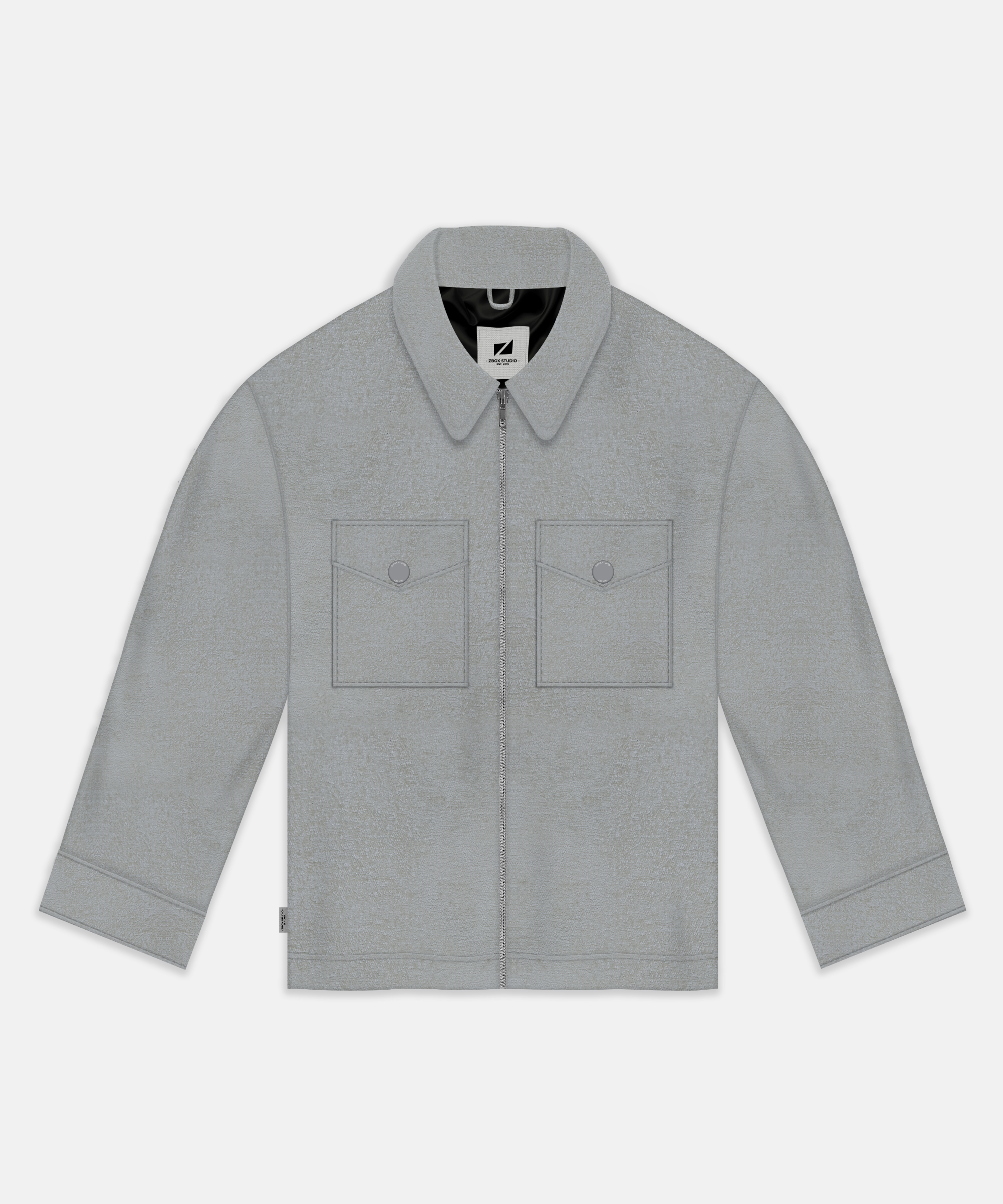 ジャケット・アウター Stone Canvas Double Zip Jacket Stone ジャケット・アウター Stone Canvas Double Zip Jacket Stone