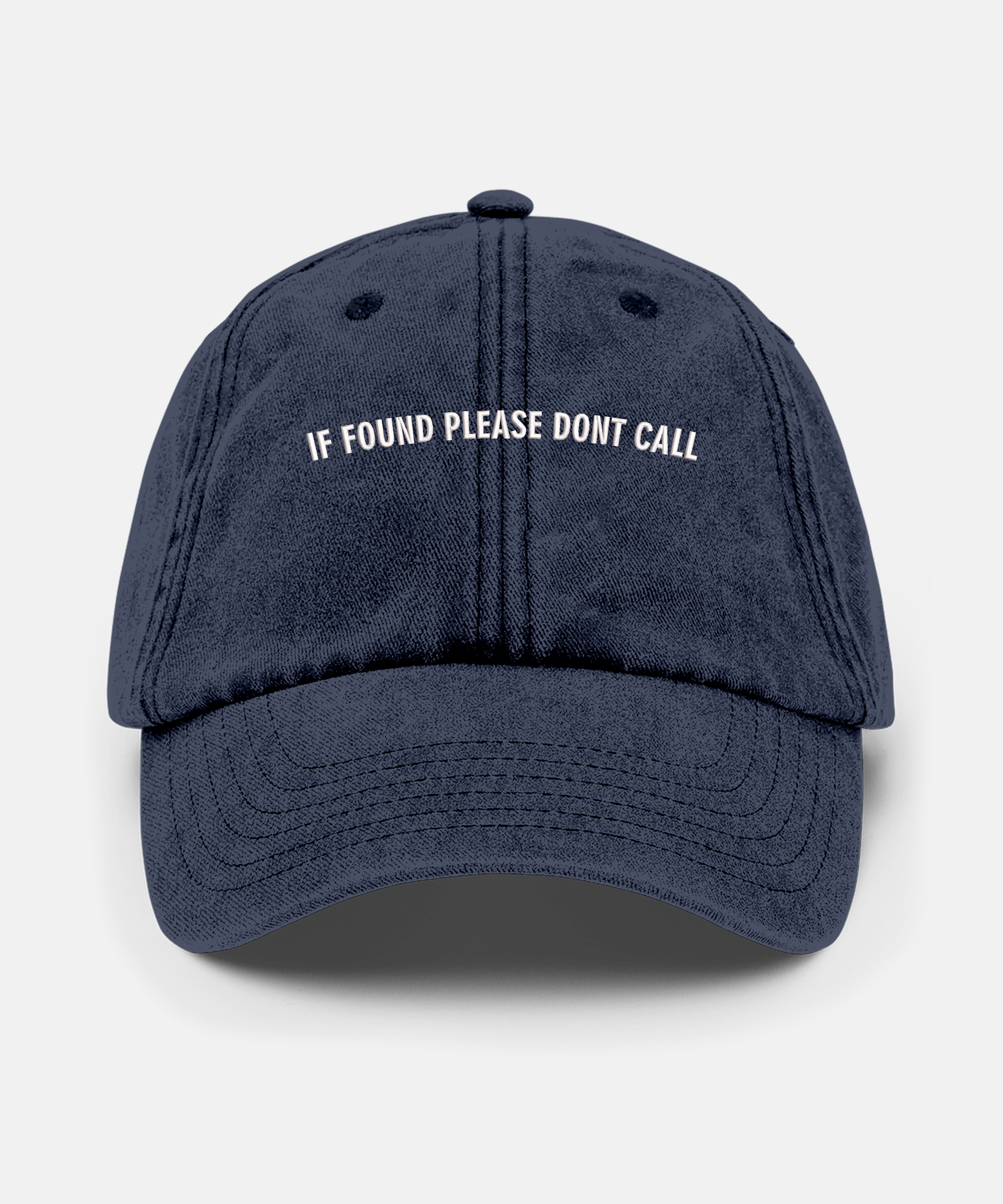If Found Please Don't Call Vintage Cap – Zbox Studio