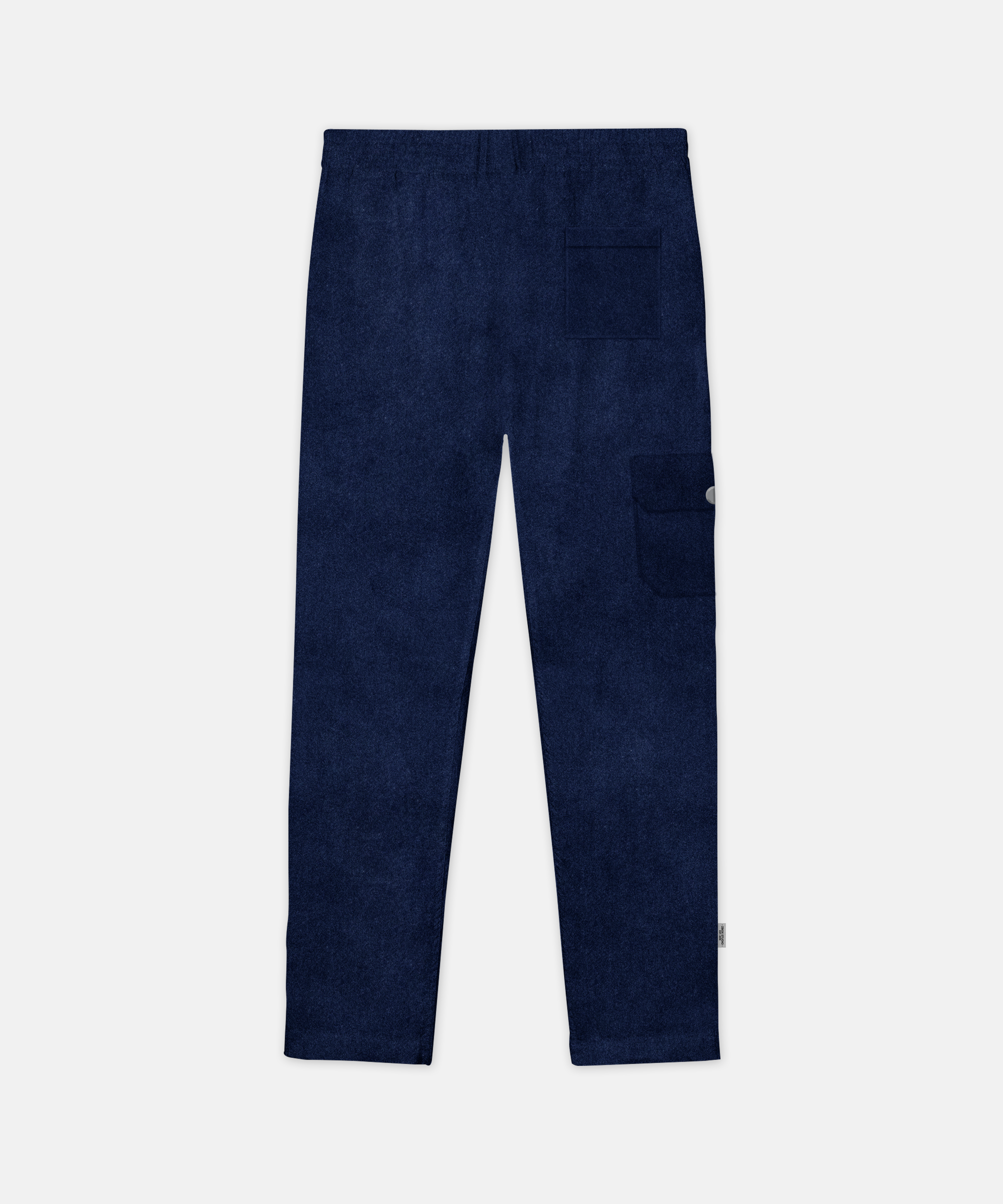 ボトムスその他 Department 5 Navy blue wool-blend trousers Broadcloth Wool Blend Trousers