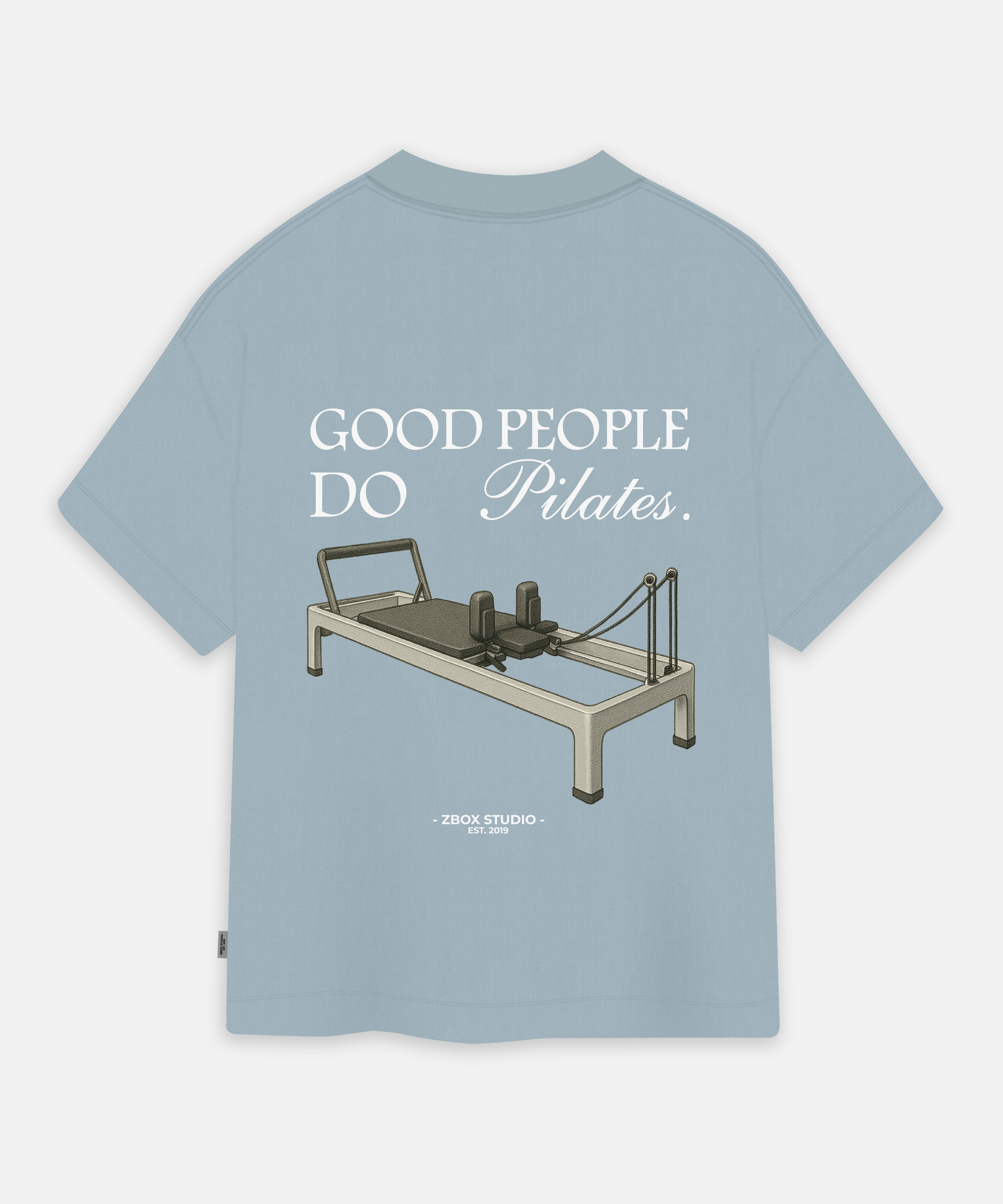 Good People Do Pilates Oversized T-Shirt | Zbox Studio